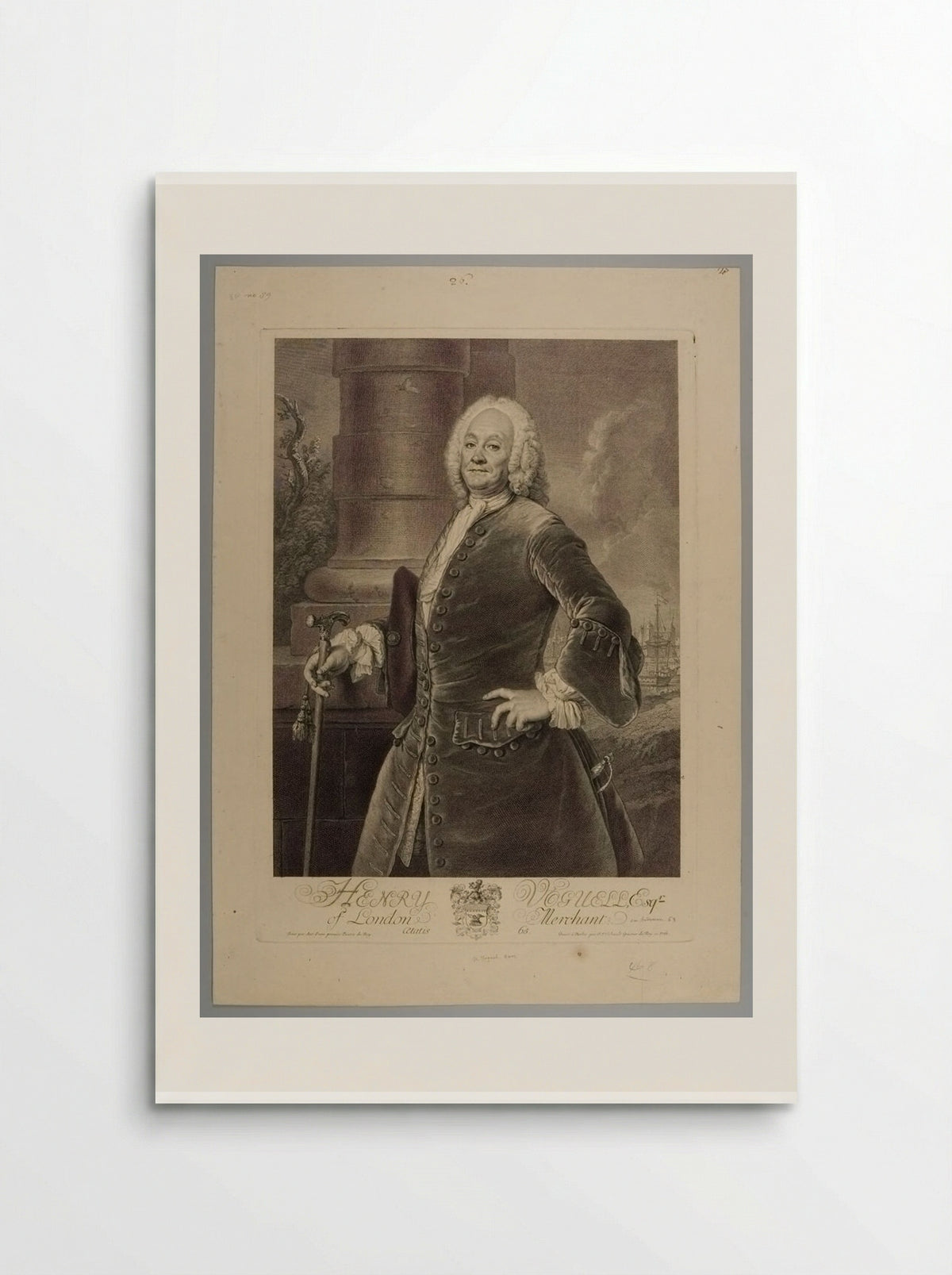 Henry Voguell - Georg Friedrich Schmidt - Poster