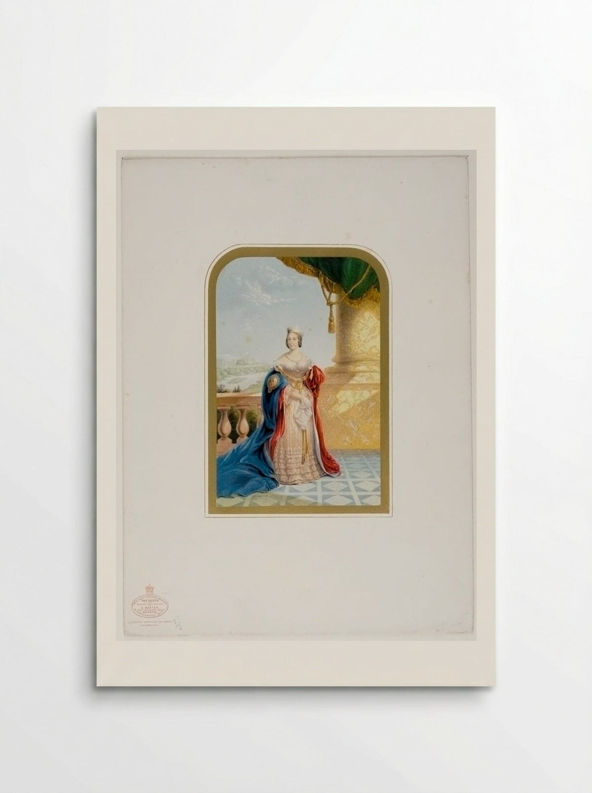 Her Most Gracious Majesty the Queen - George Baxter - Poster