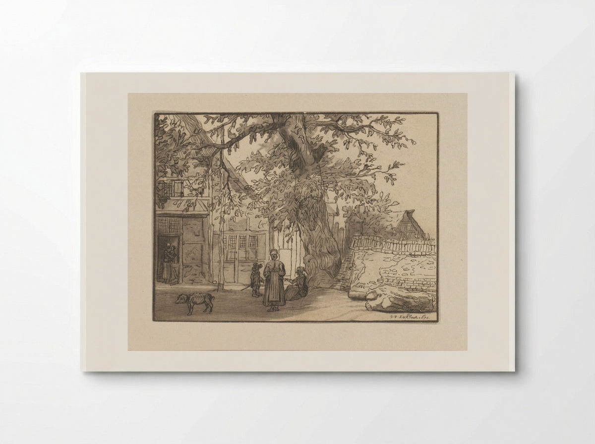 Herberg te Anrath - Cornelis Ploos van Amstel - Poster