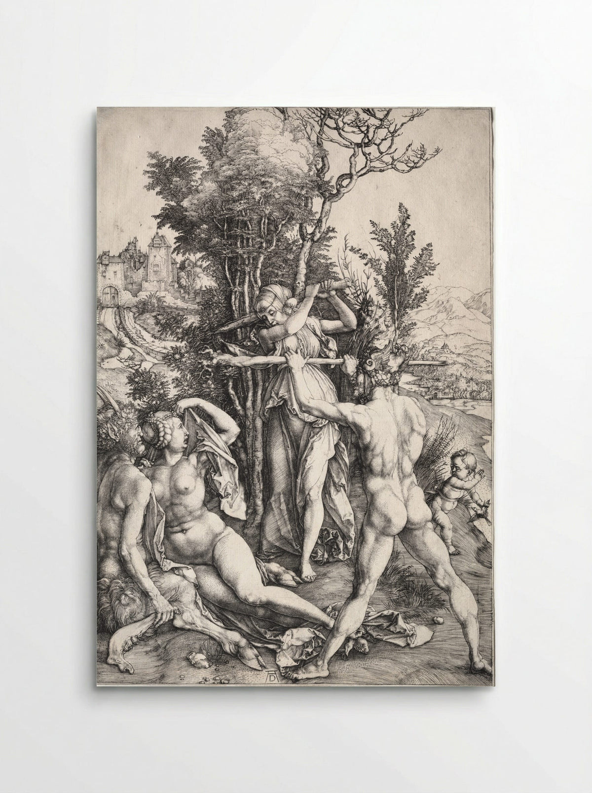 Hercules at the Crossroad - Albrecht Dürer - Poster
