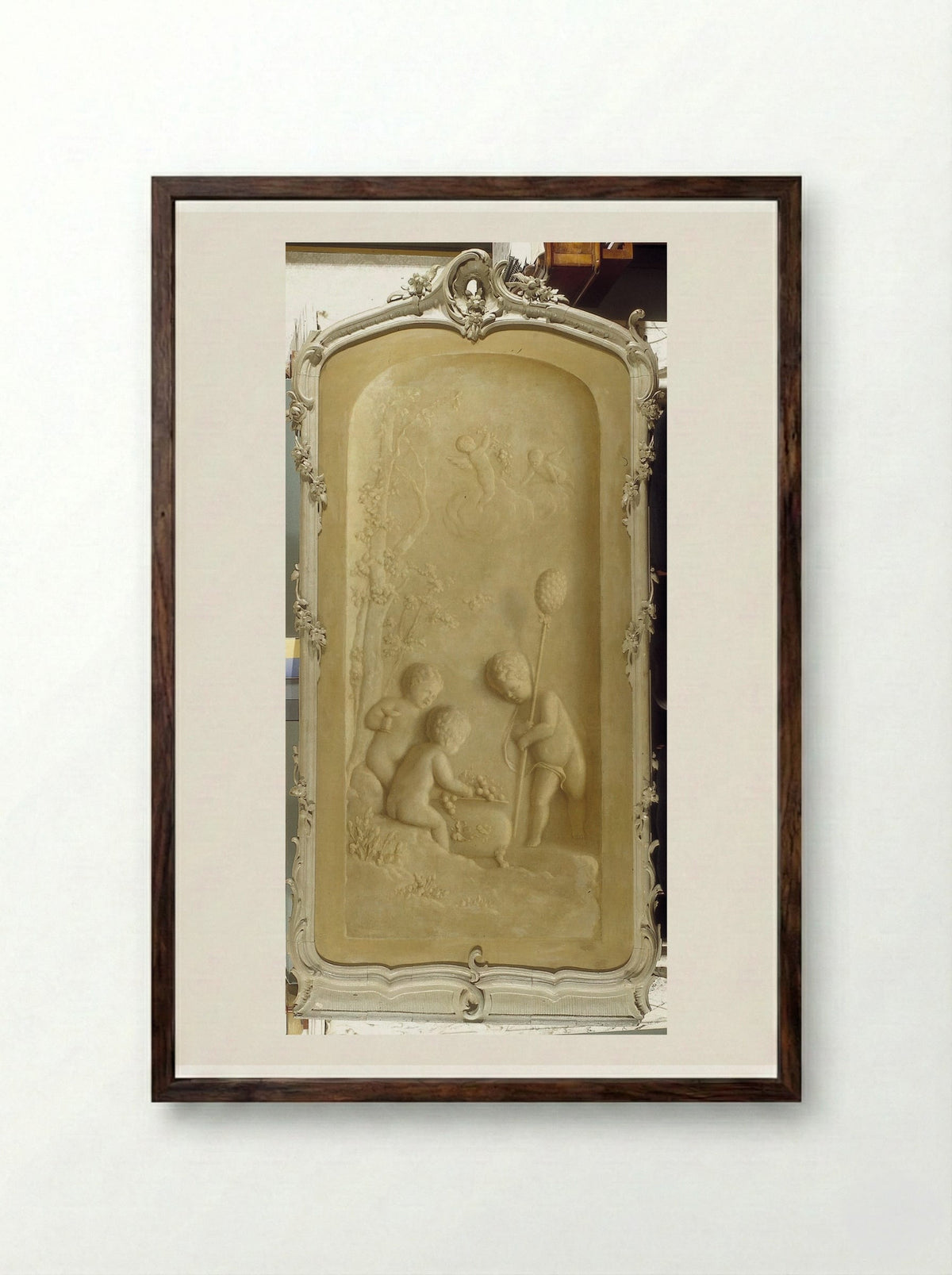 Herfst (Autumn) - Jacob de Wit - Framed Print Dark Wood