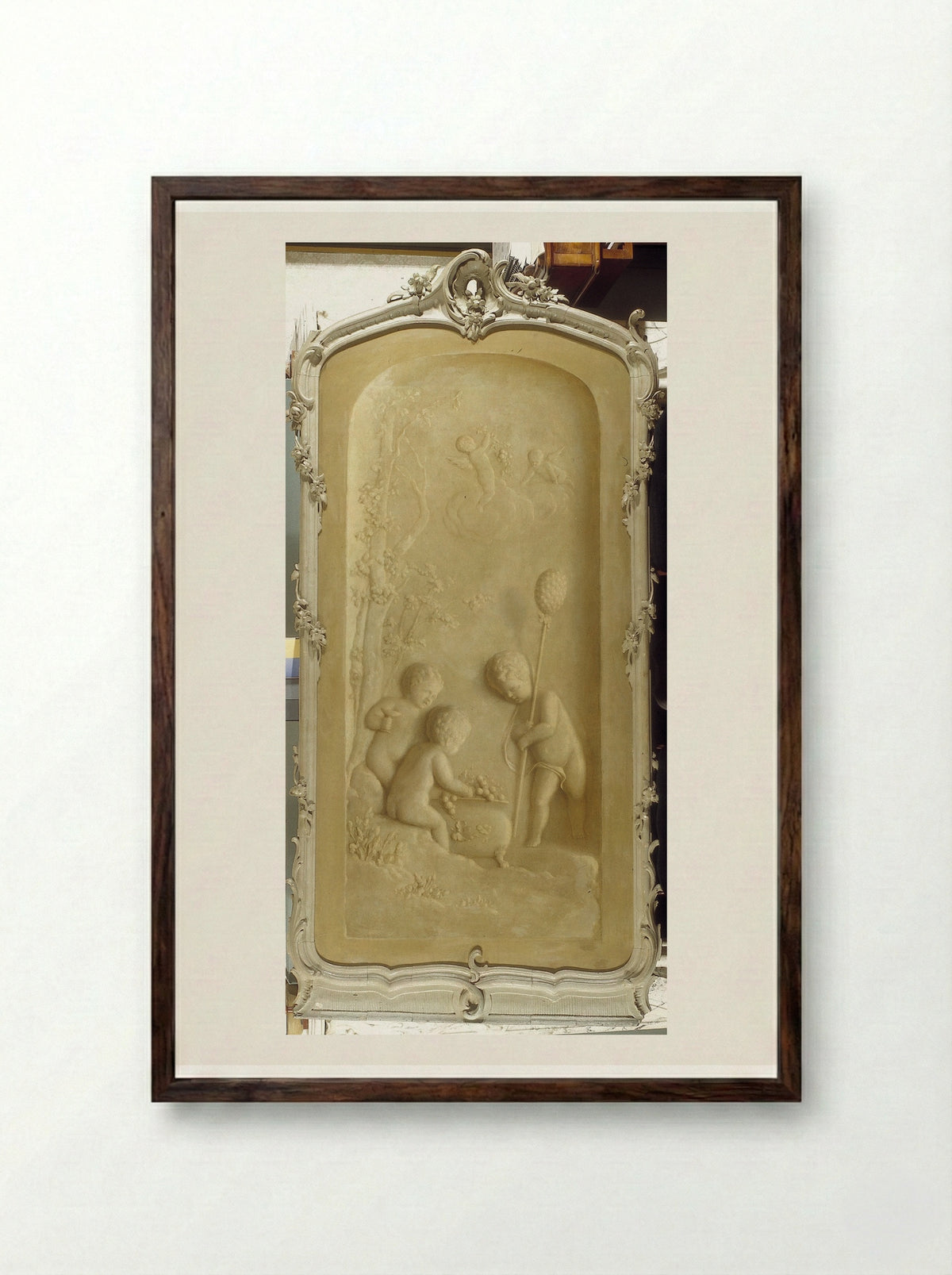 Herfst (Autumn) - Jacob de Wit - Framed Print Dark Wood