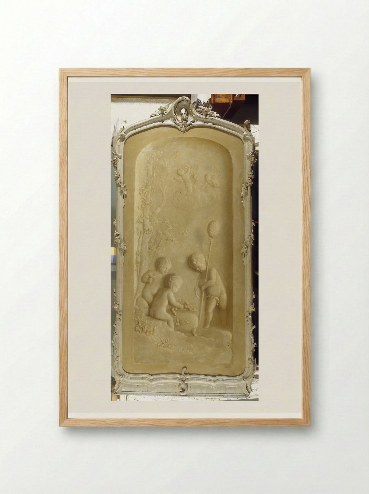 Herfst (Autumn) - Jacob de Wit - Framed Print Wood