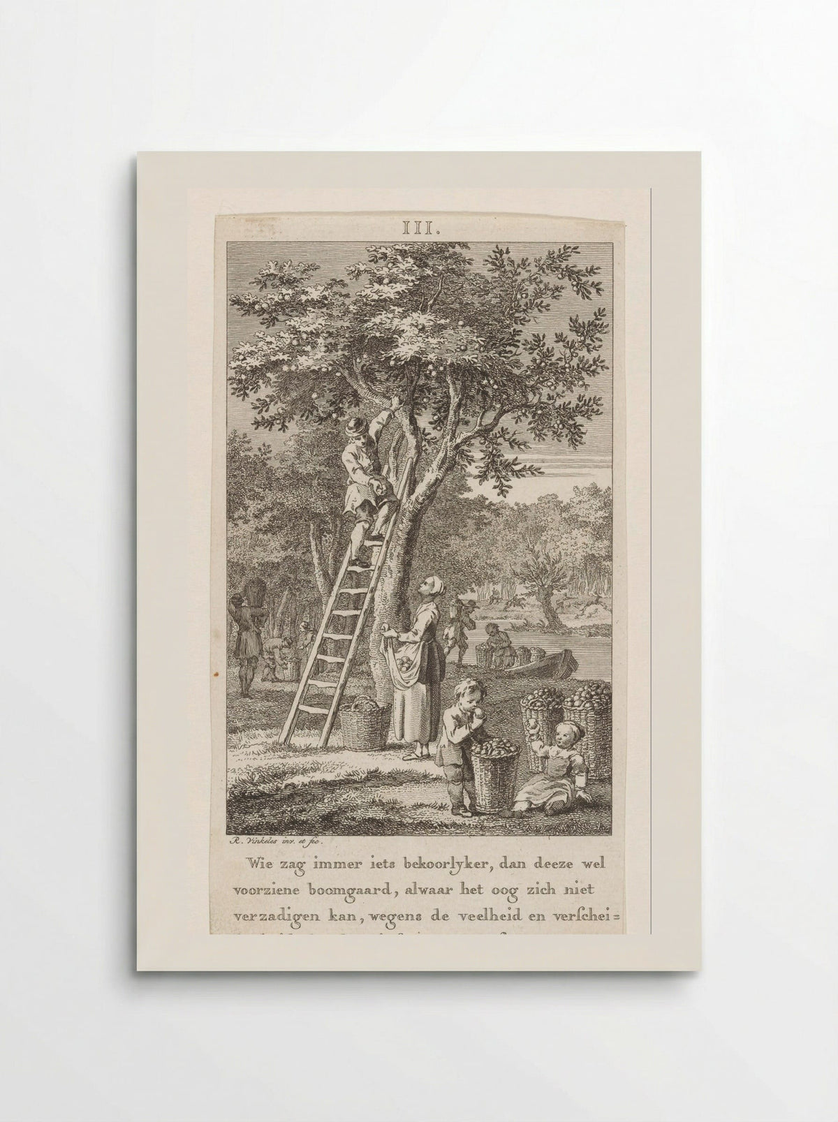 Herfst (Autumn) - Reinier Vinkeles - Poster