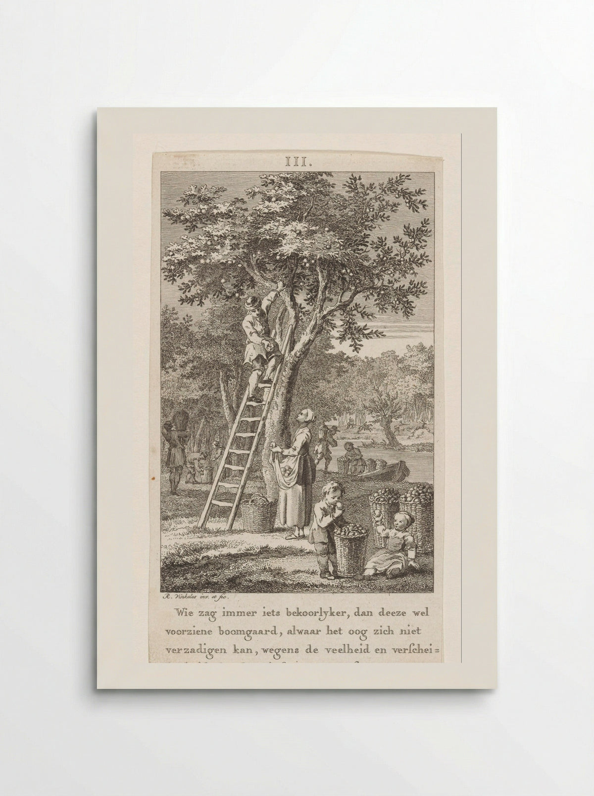 Herfst (Autumn) - Reinier Vinkeles - Poster
