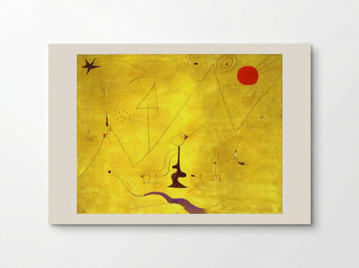 Hermitage - Joan Miró - Poster