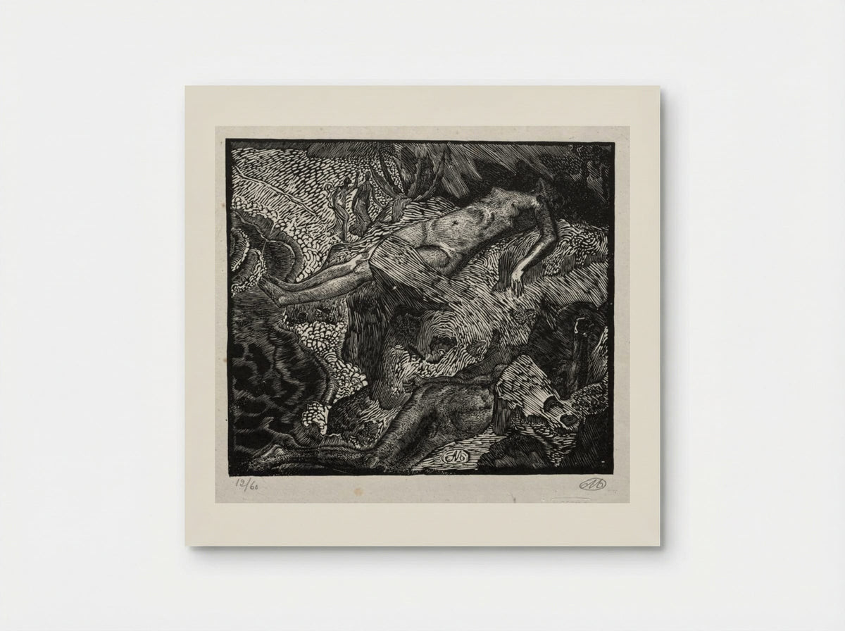 Hero and Leander - Aristide Maillol - Poster