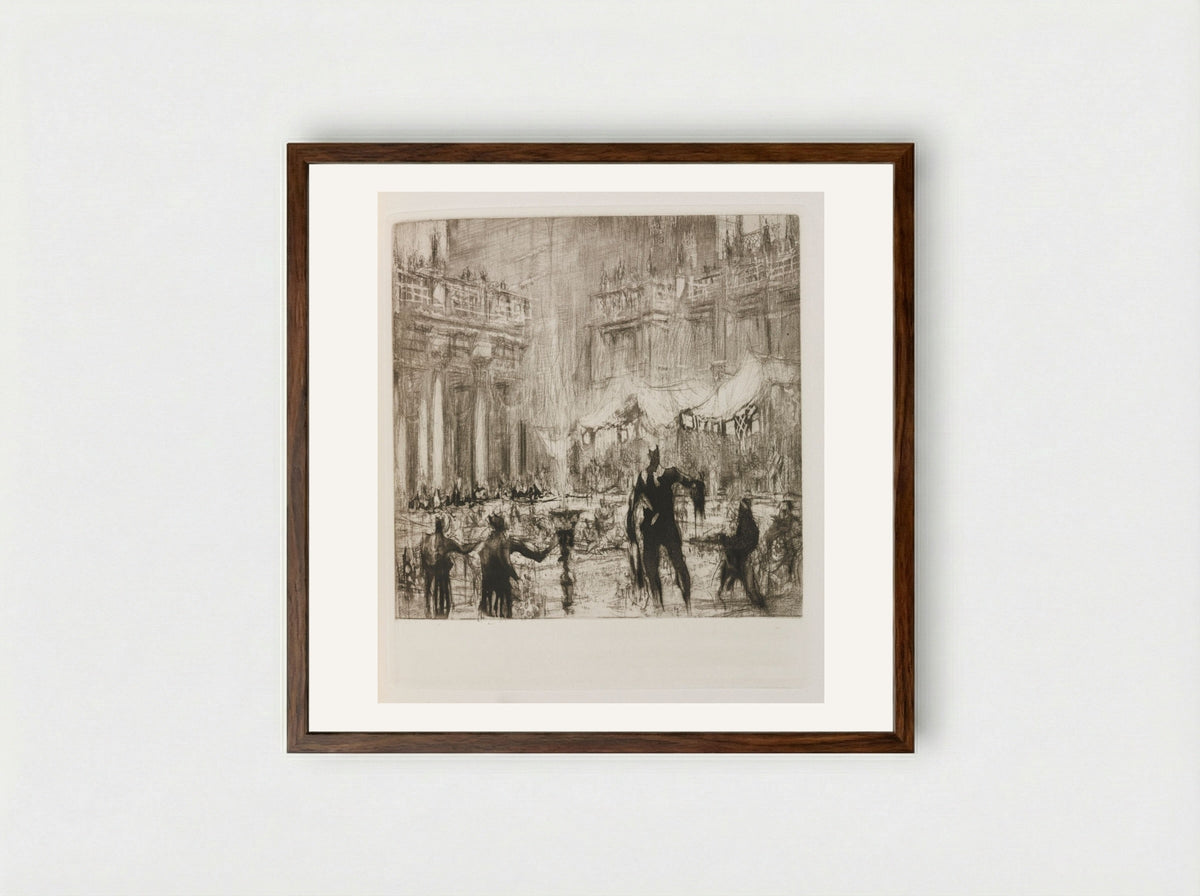 Herodias: Page 45 - William Walcot - Framed Print Dark Wood