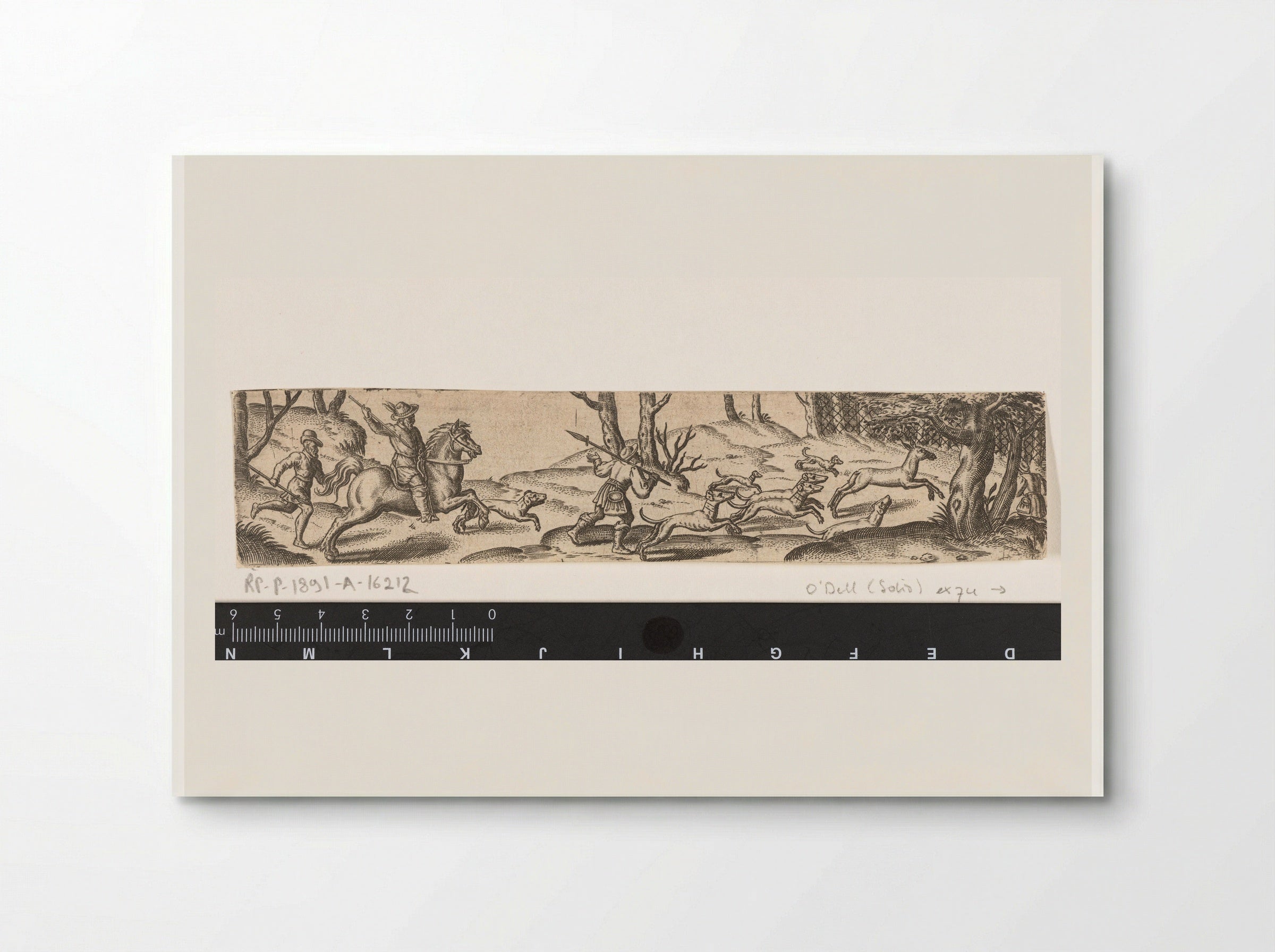 Hertenjacht (Stag Hunt) - Abraham de Bruyn - Poster
