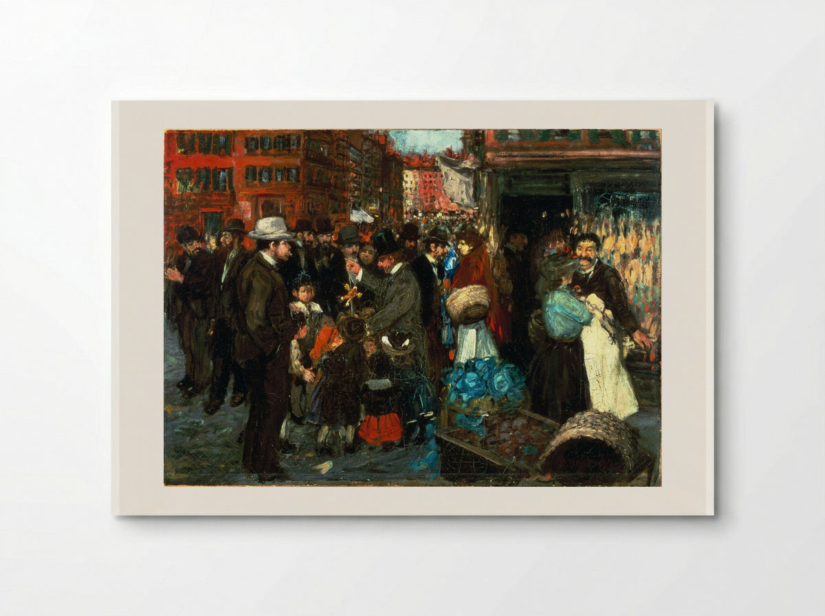 Hester Street - George Luks - Poster