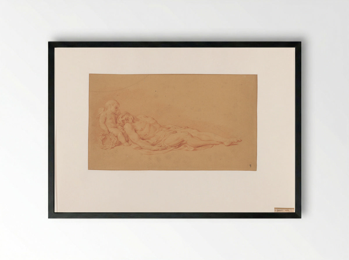 Het lichaam van Christus - Barend Graat - Framed Print Black