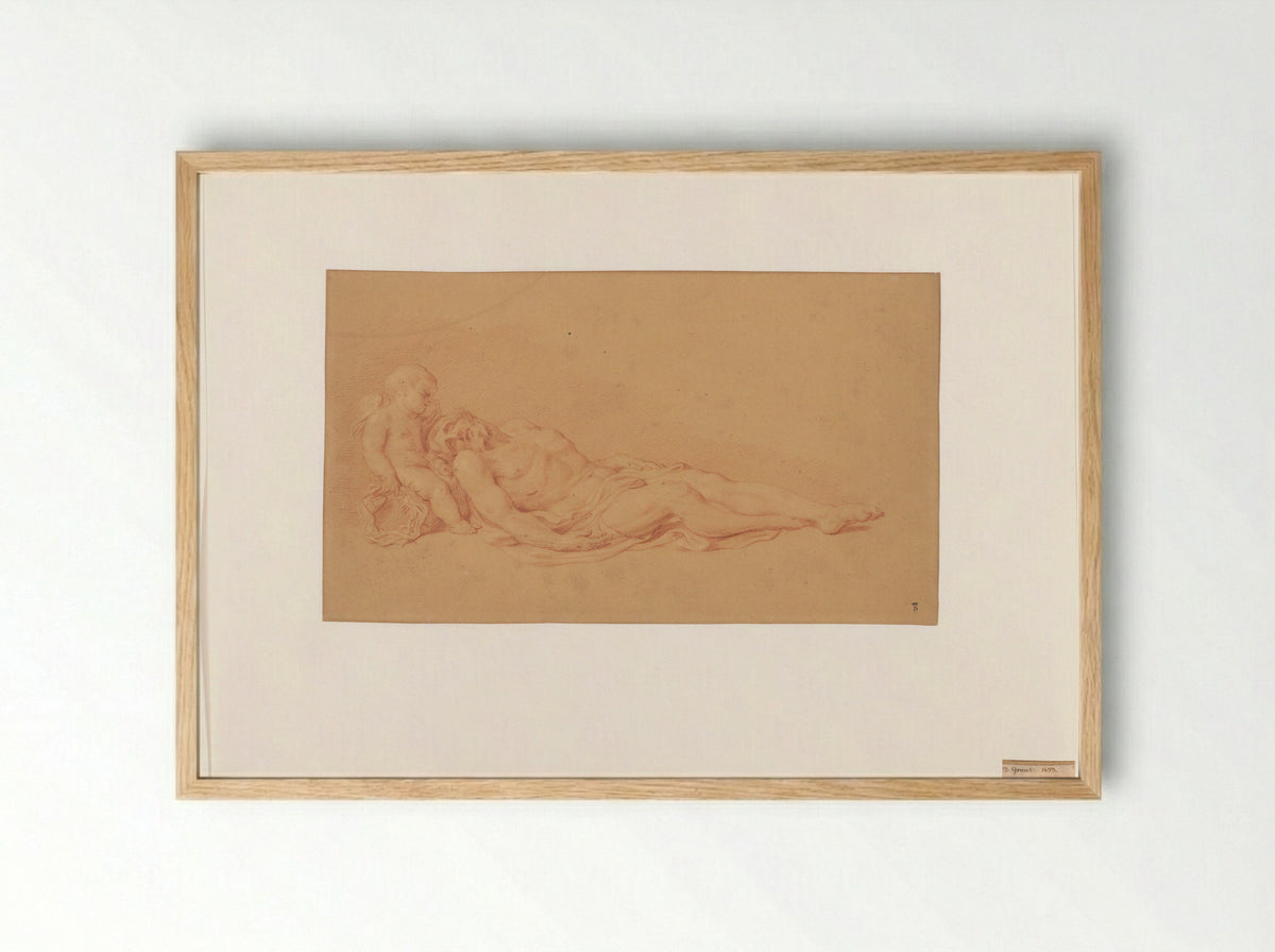 Het lichaam van Christus - Barend Graat - Framed Print Wood