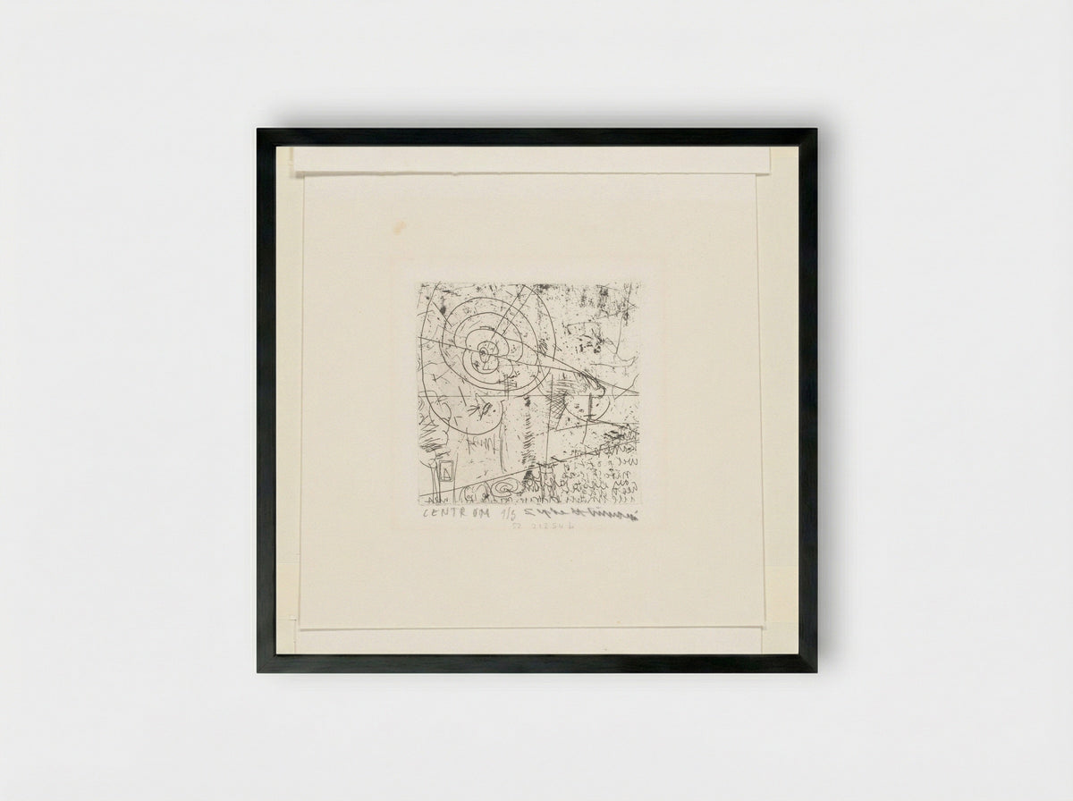 Het oor - Sipke Huismans - Framed Print Black