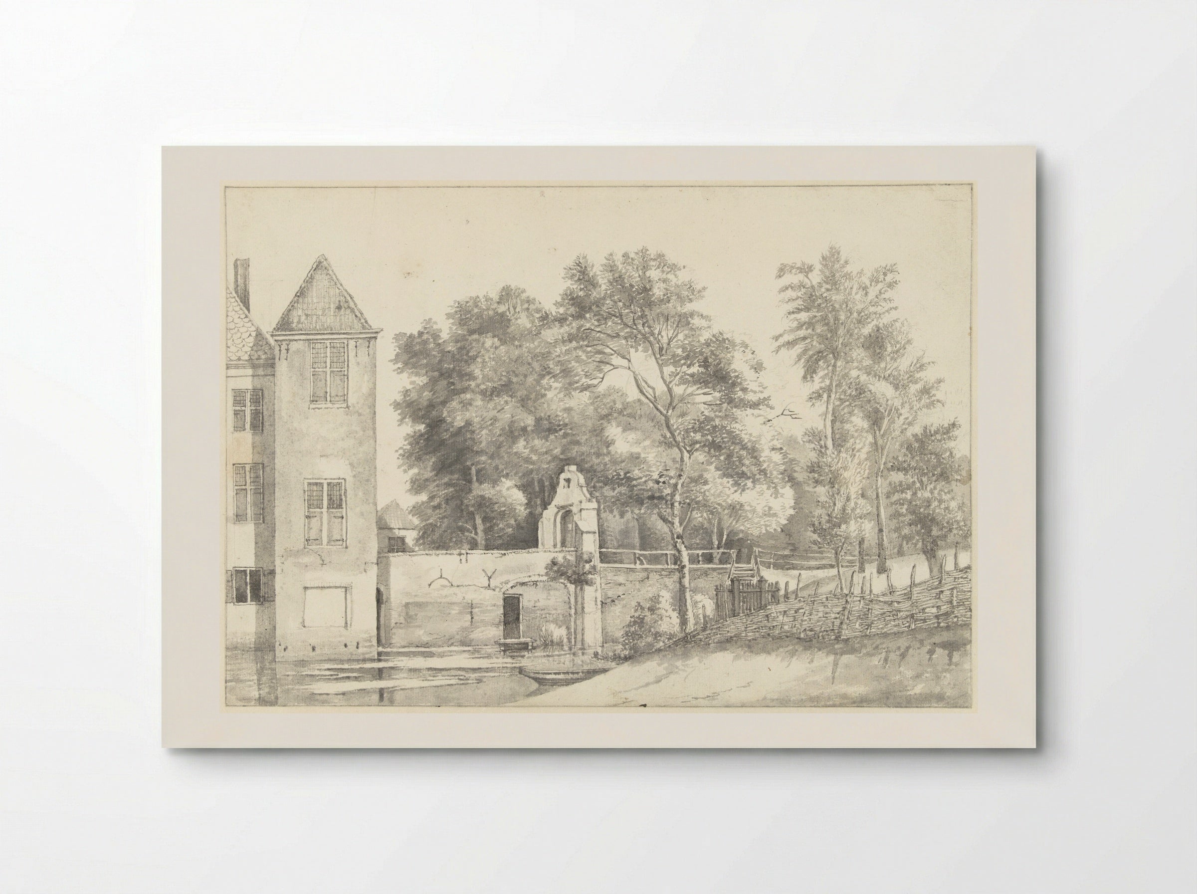 Het slot Hogenstein - Gerrit Lamberts - Poster