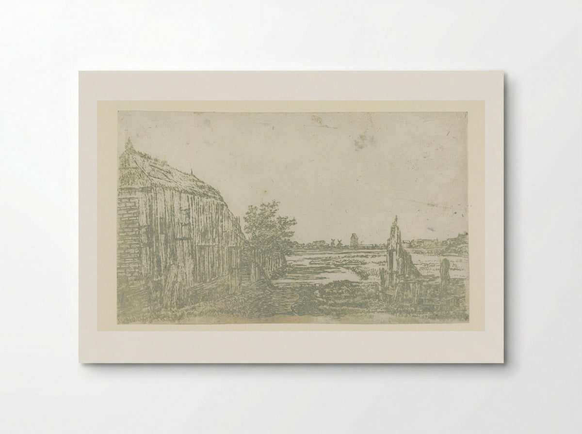 Het sluisje - Jan Ruyscher - Poster