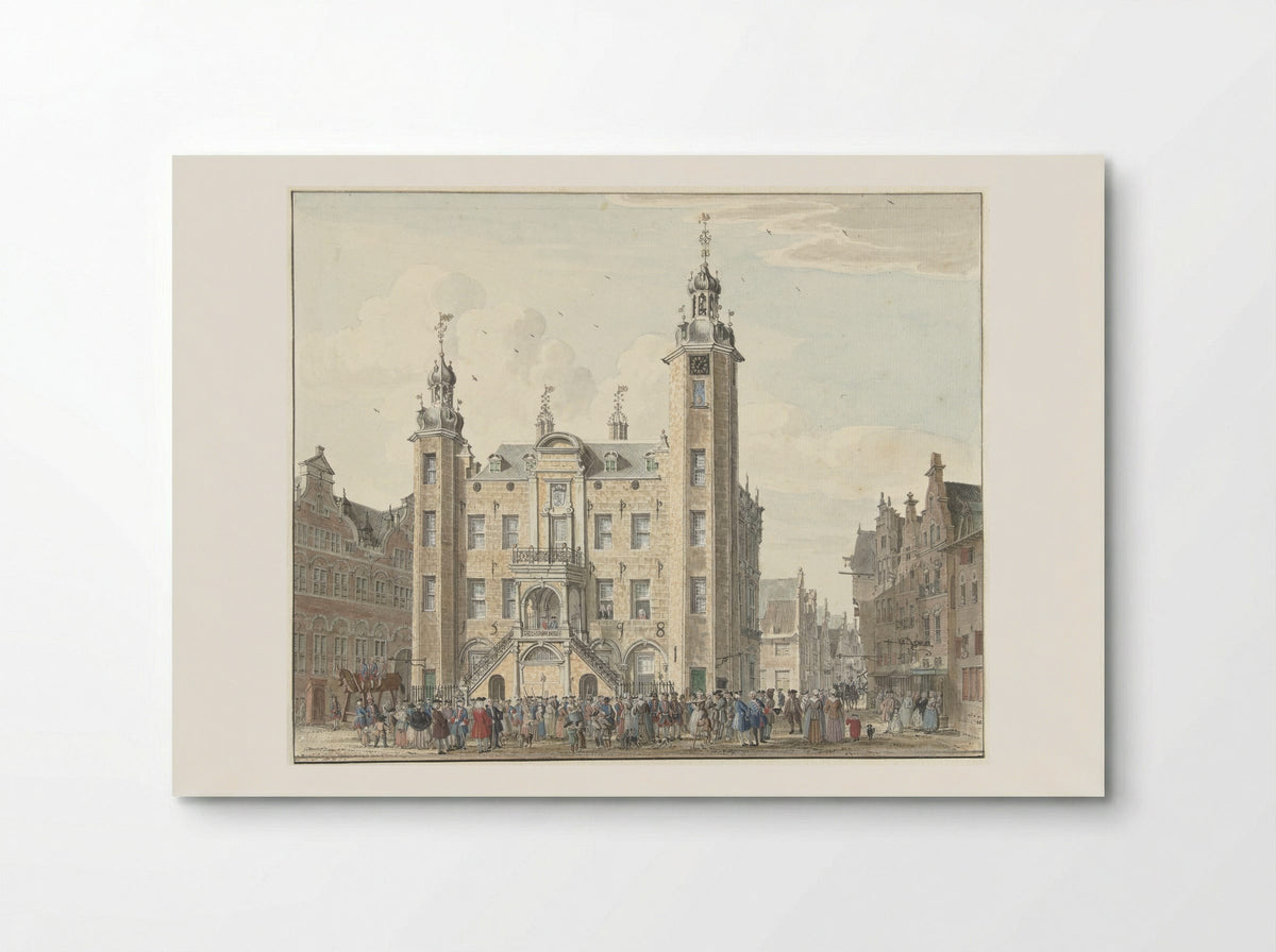 Het stadhuis van Venlo - Jan de Beijer - Poster