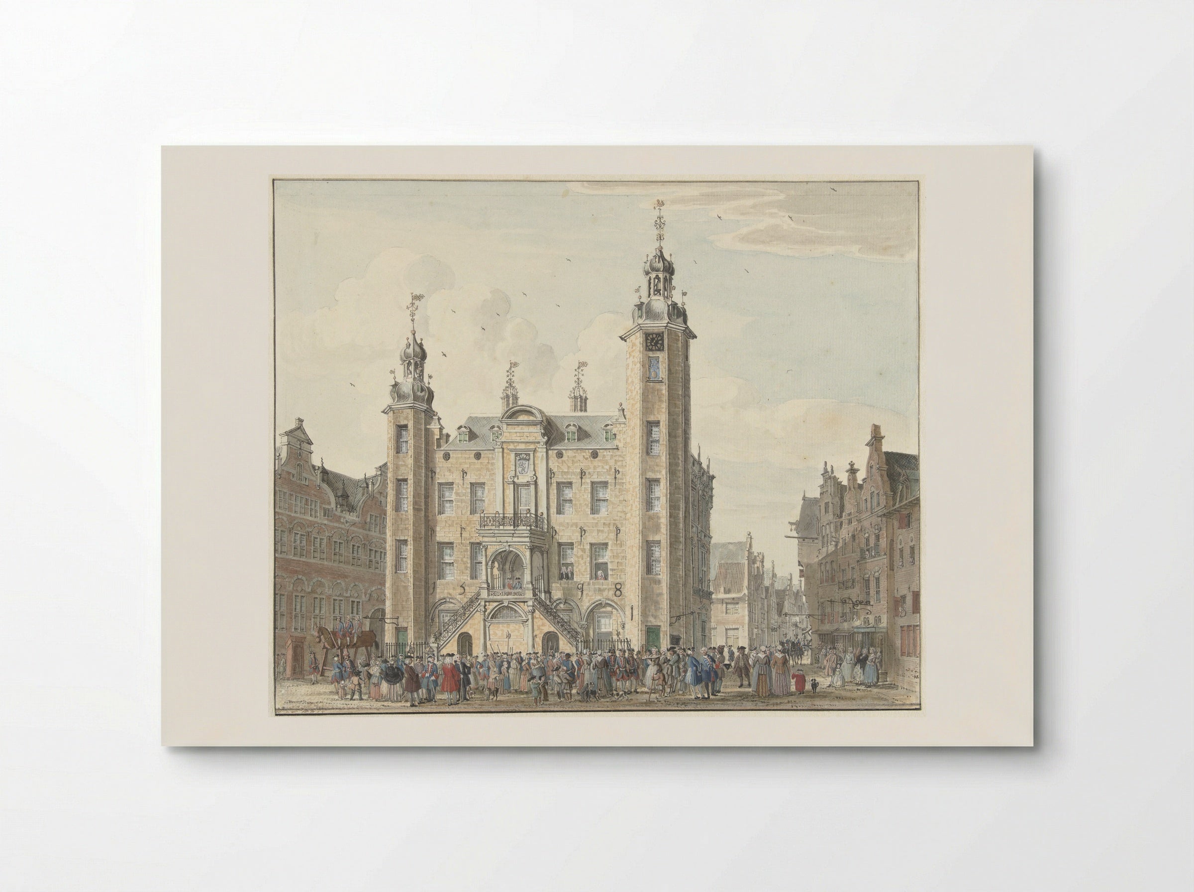 Het stadhuis van Venlo - Jan de Beijer - Poster