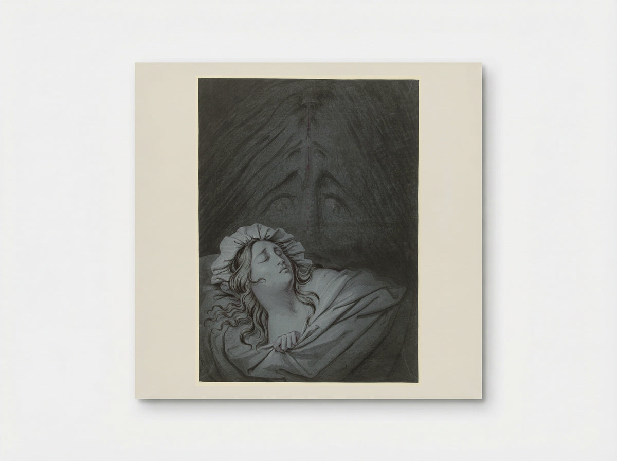 Het visioen van Beatrice Cenci - David Pièrre Giottino Humbert de Superville - Poster