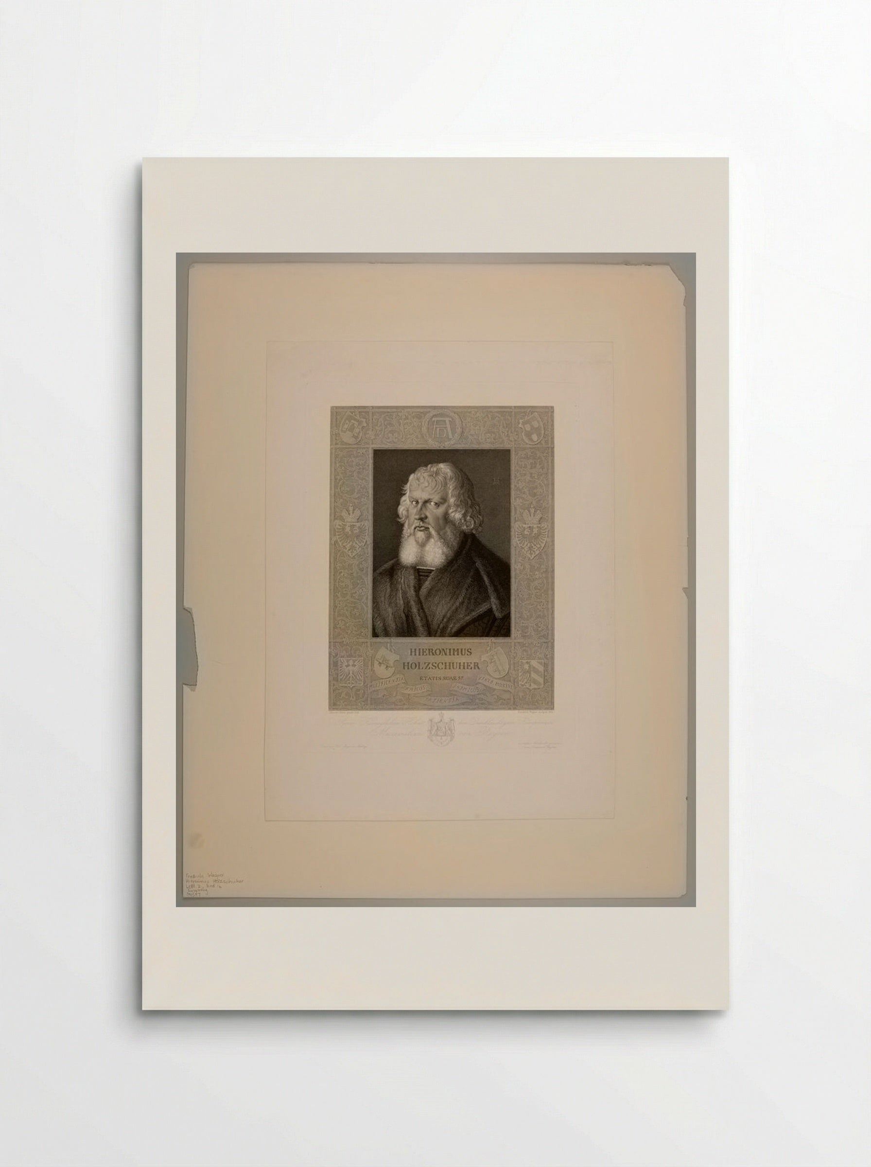 Hieronymus Holzschuher - Friedrich Wagner - Poster