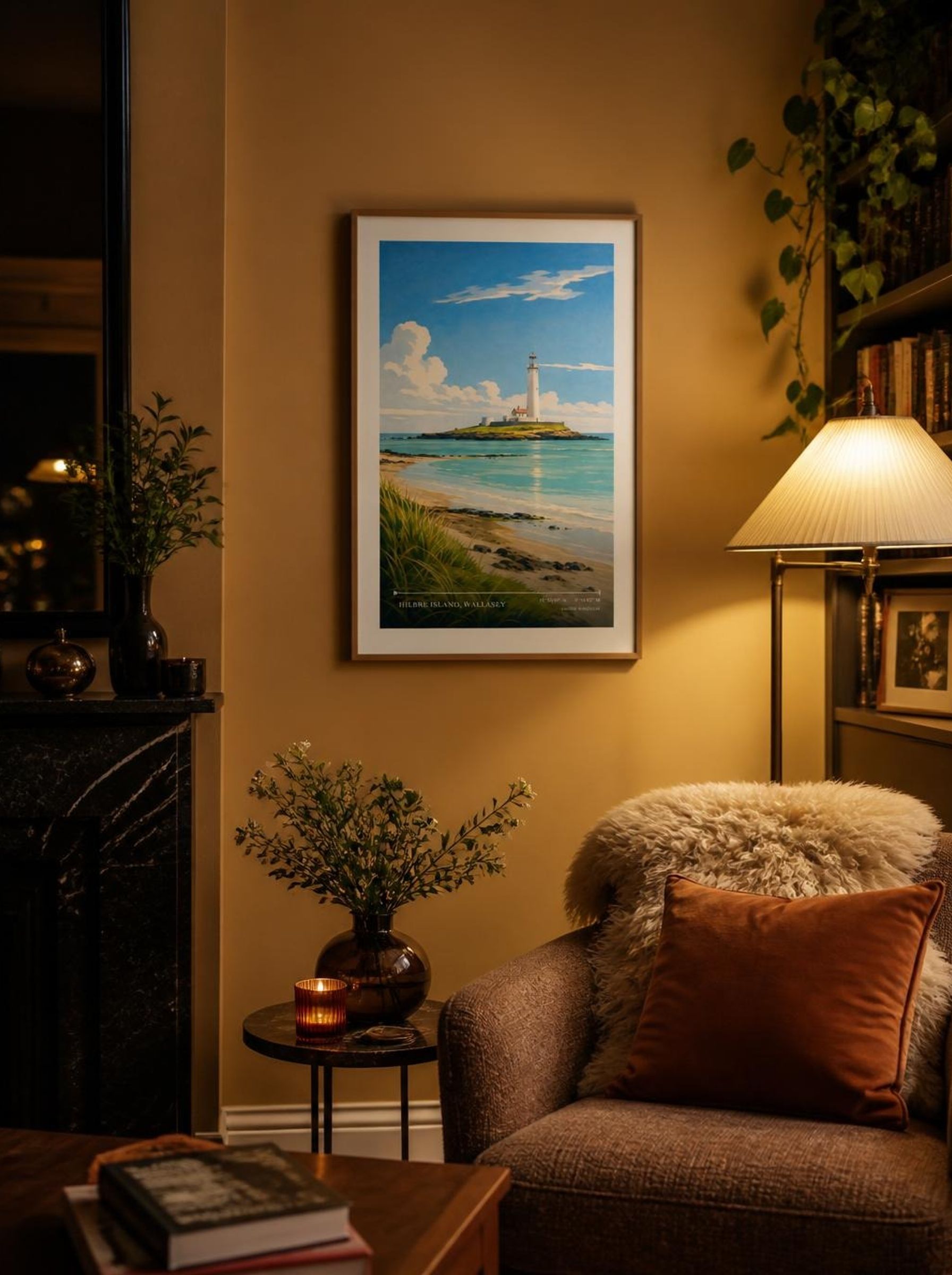 Hilbre Island, Wallasey United Kingdom Travel Poster - Lifestyle