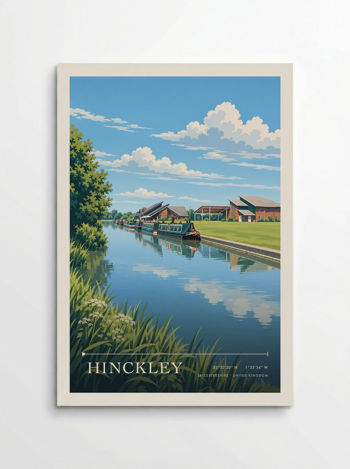 Hinckley, Leicestershire | Travel Poster - Poster