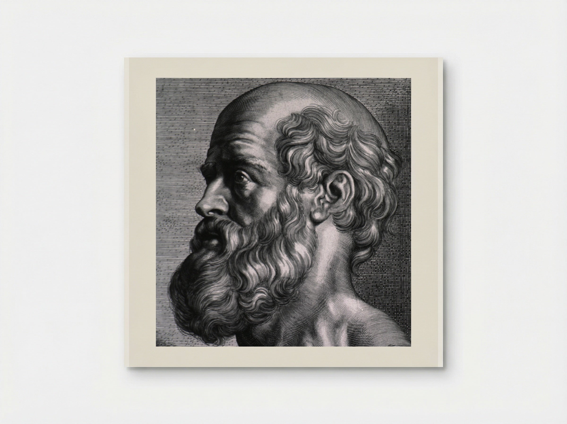 Hippocrates - Paulus Pontius - Poster