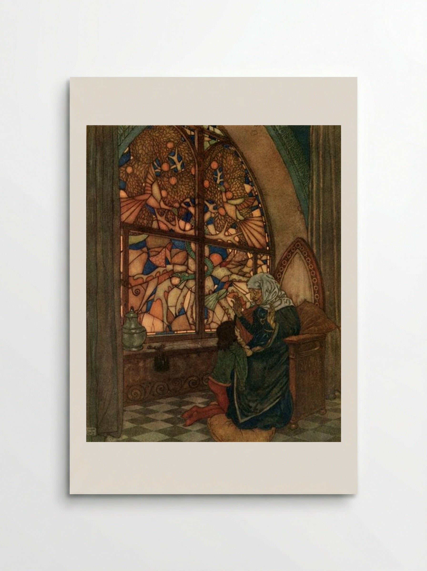 His grandmother had Told Him (from The Garden of Paradise) - Edmund Dulac - Poster