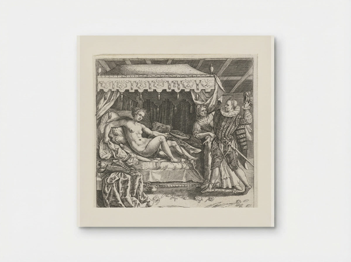 Hoer verleidt man - Johann Theodor de Bry - Poster