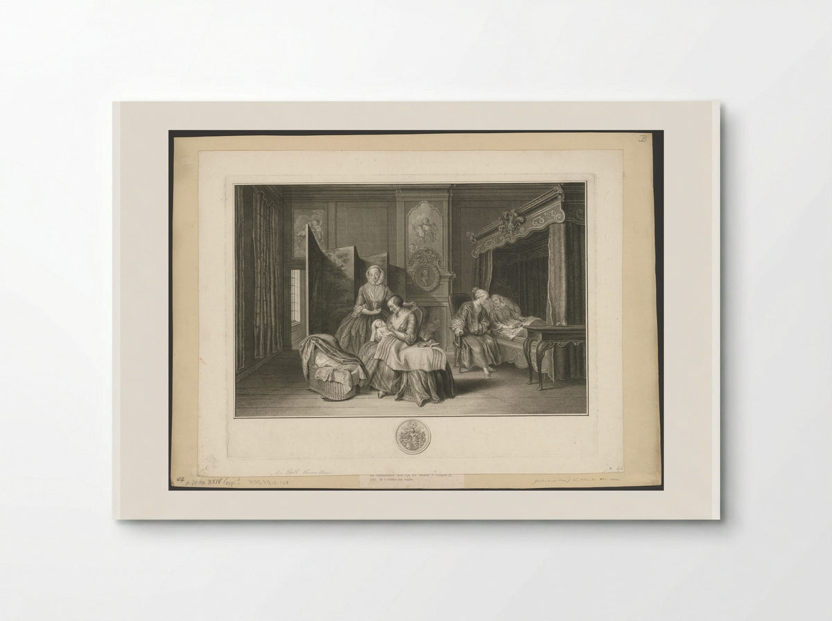 Hollandse kraamkamer - Pieter Tanjé - Poster