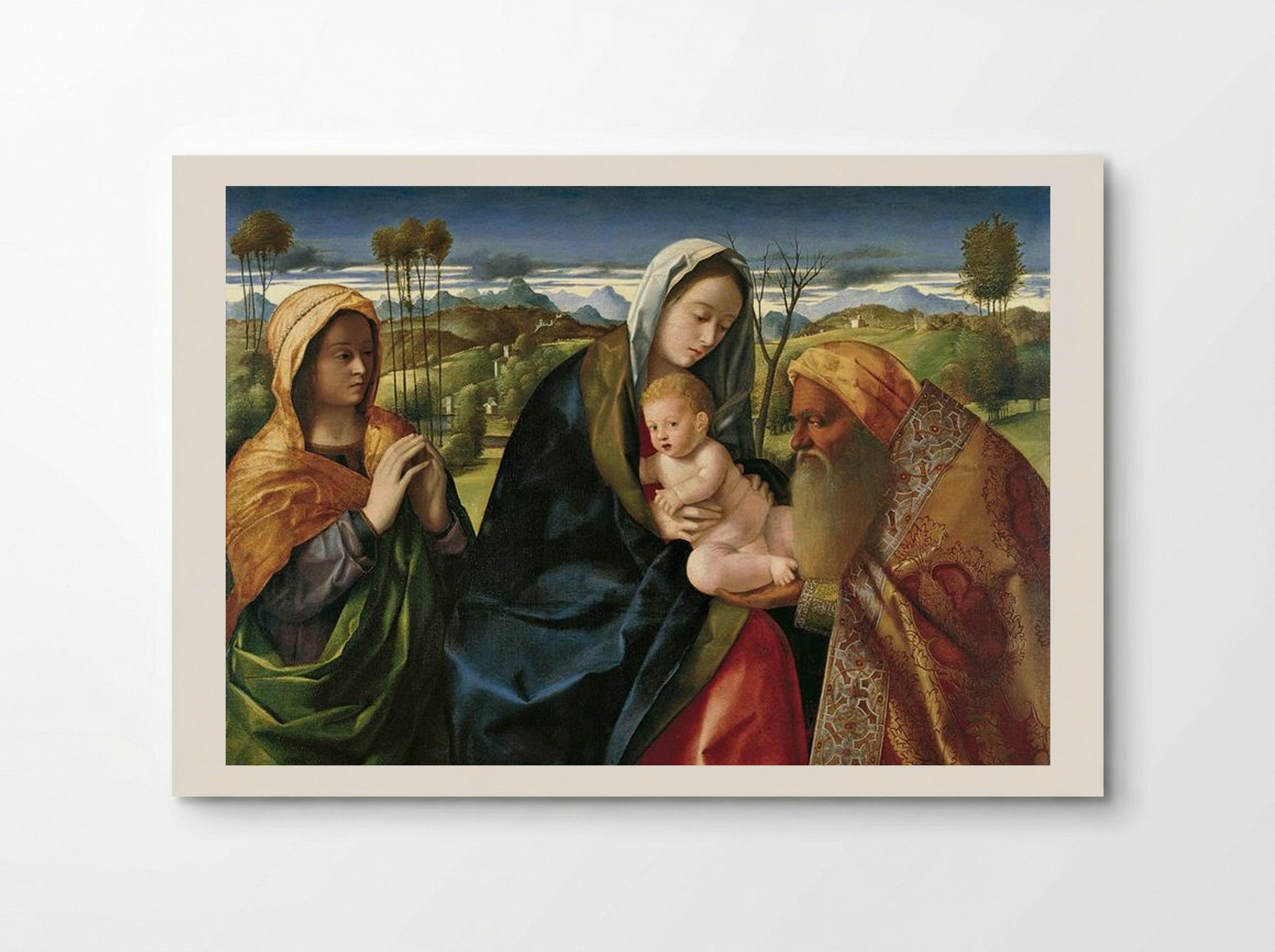 Holy Conversation - Giovanni Bellini - Poster