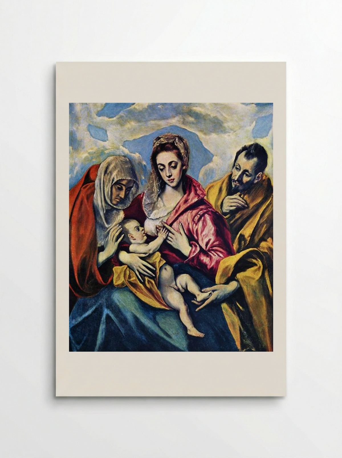 Holy Family with Saint Anne - El Greco - Poster