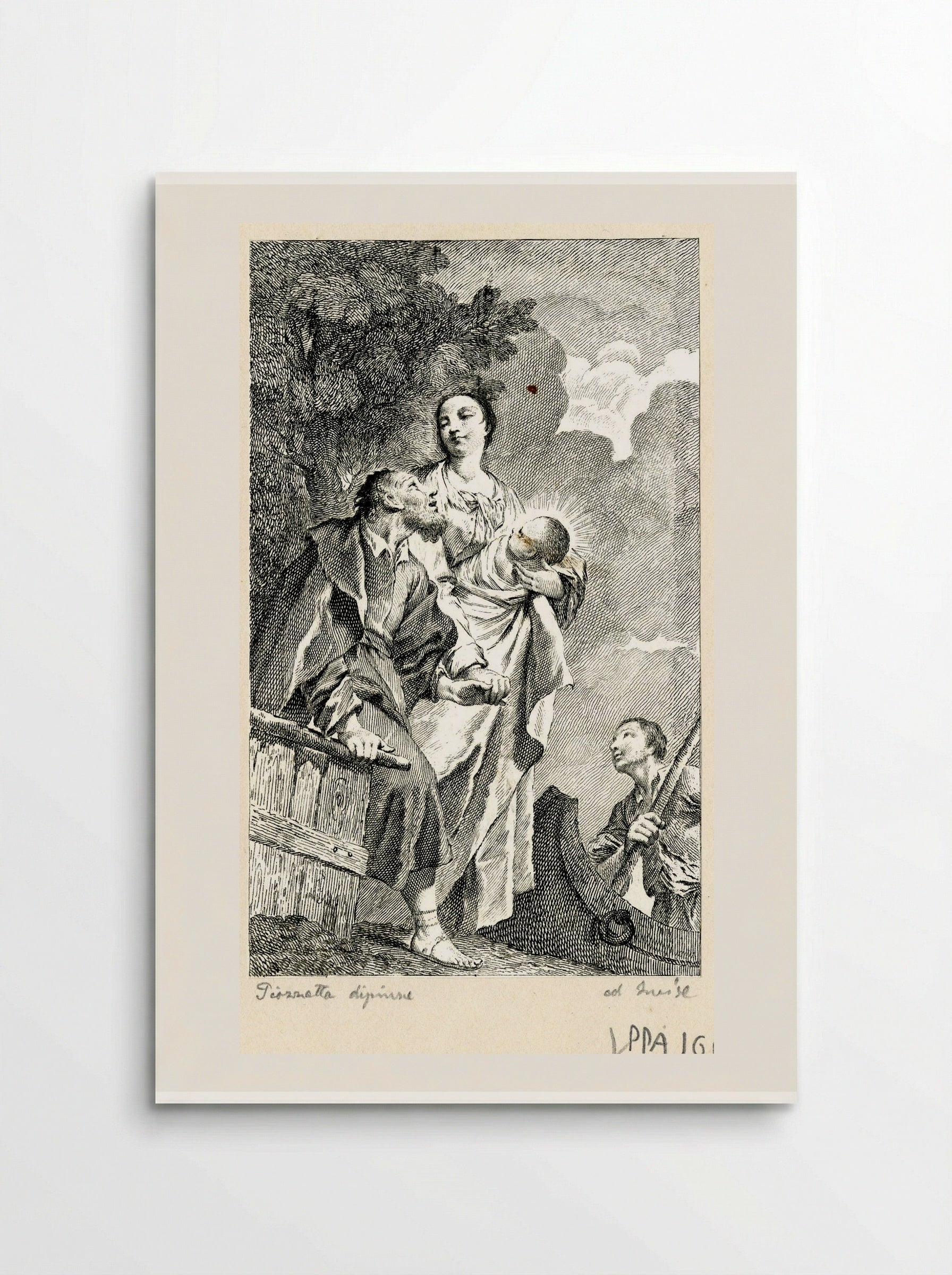 Holy Family - Francesco Bartolozzi - Poster