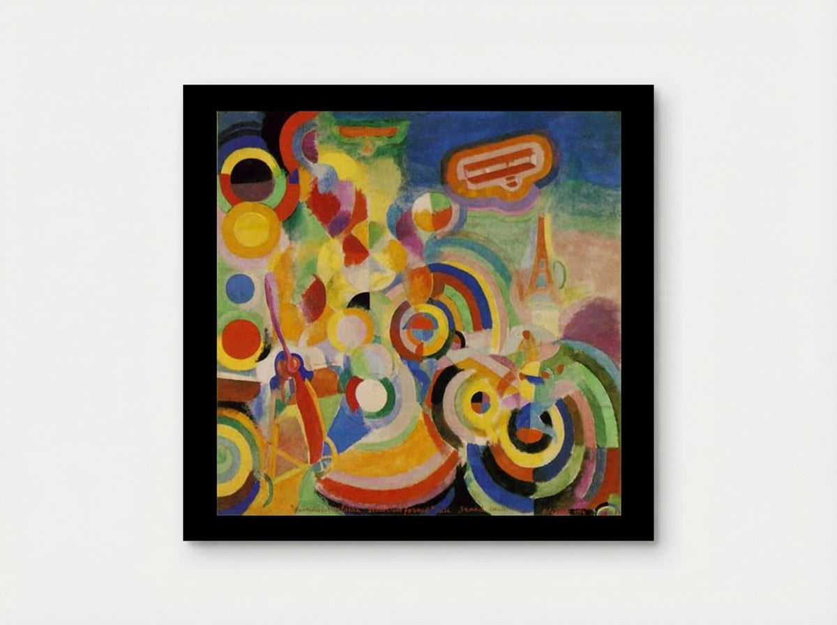 Homage to Bleriot - Robert Delaunay - Poster