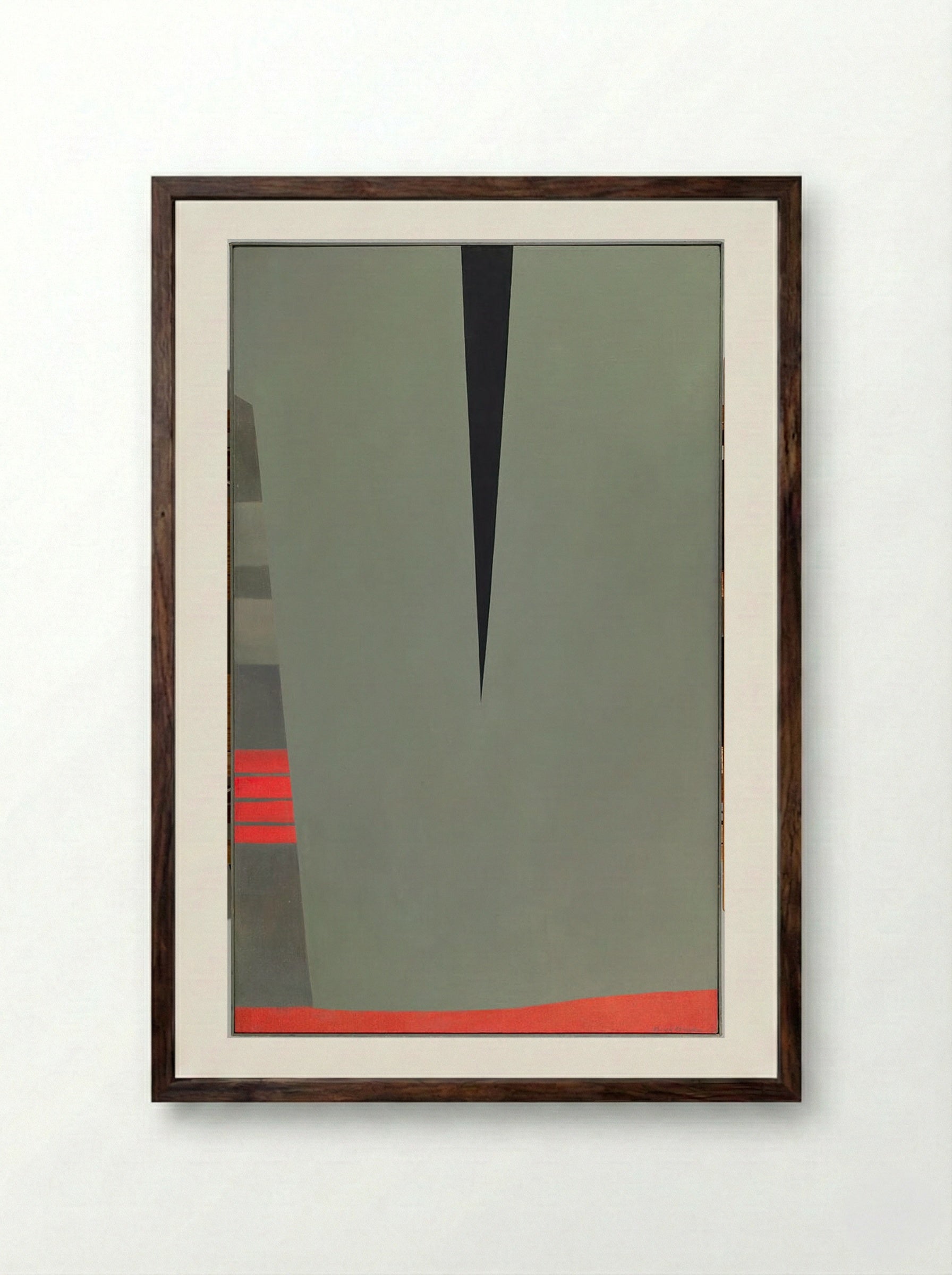 Homage to Martin Luther King, Jr. - Maud Morgan - Framed Print Dark Wood