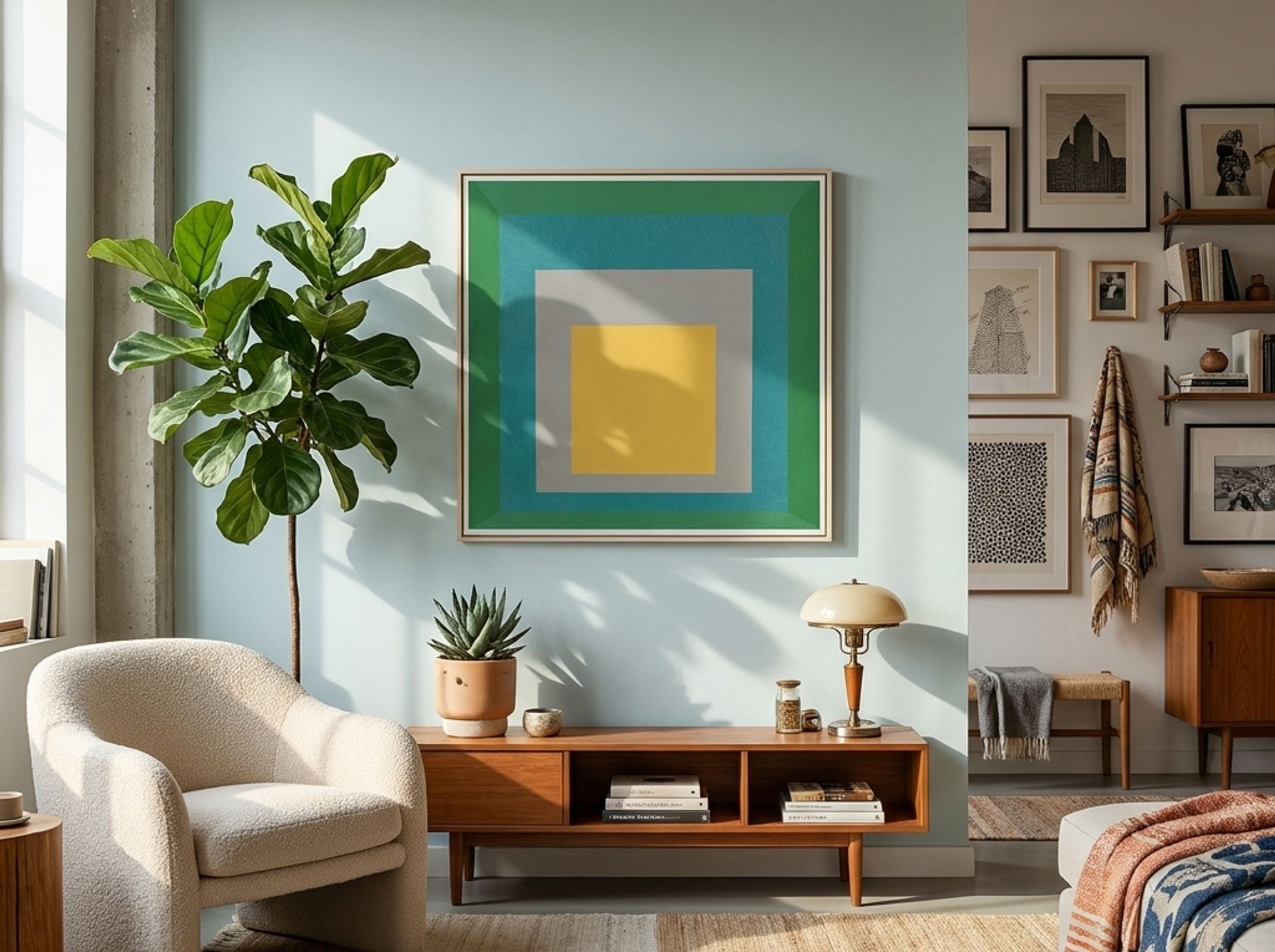 Homage to the Square: Apparition - Josef Albers - Lifestyle