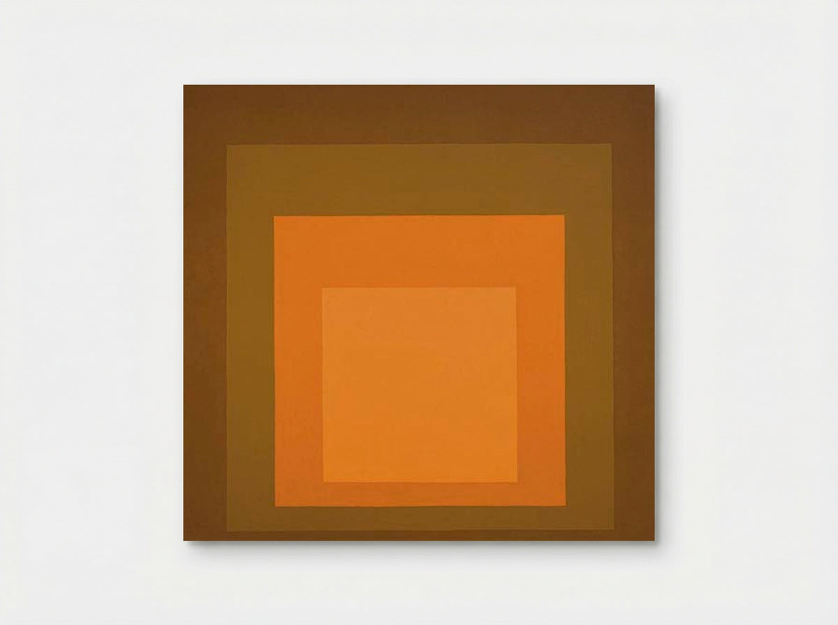 Homage to the Square: Autumn Climax - Josef Albers - Poster