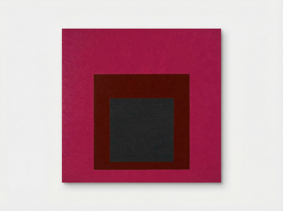 Homage to the Square: Guarded - Josef Albers - Poster