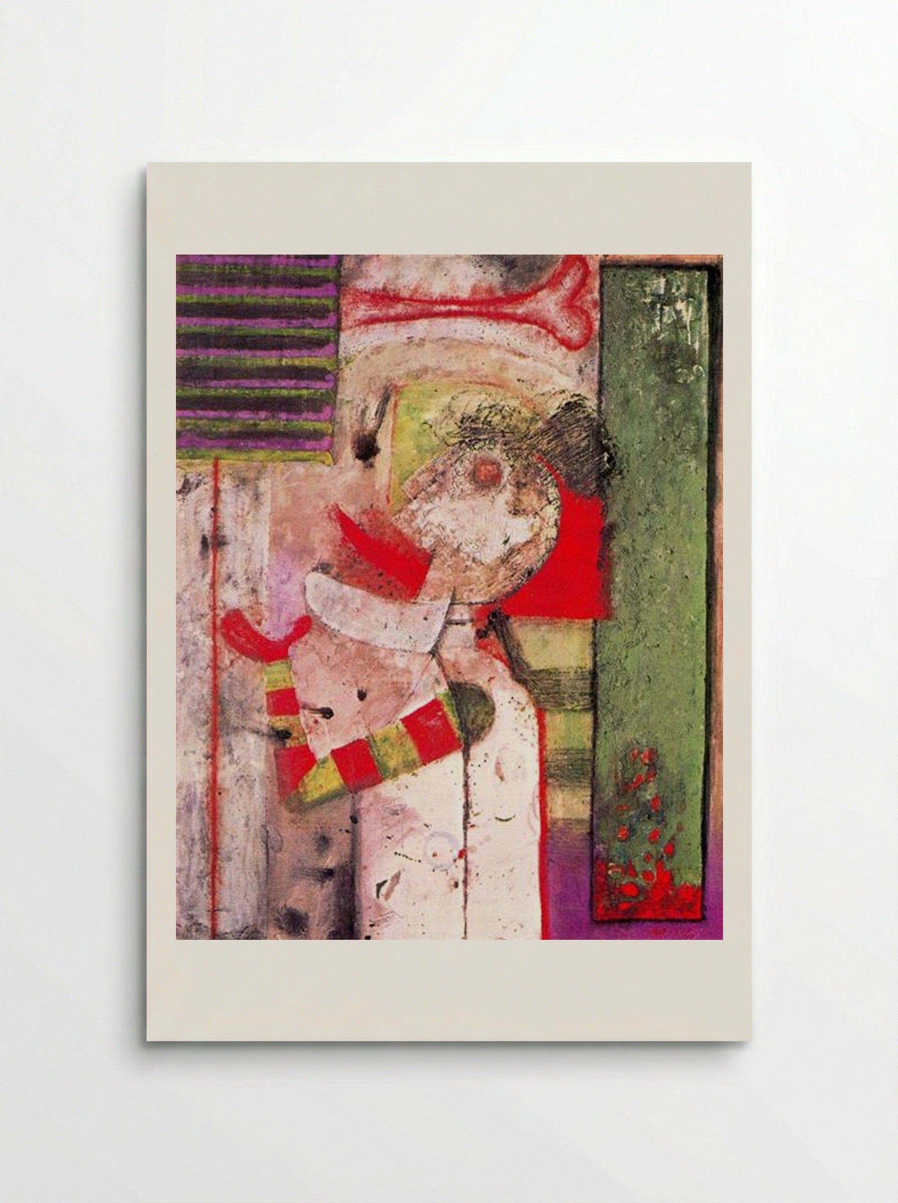 Hombre sacando la lengua - Rufino Tamayo - Poster