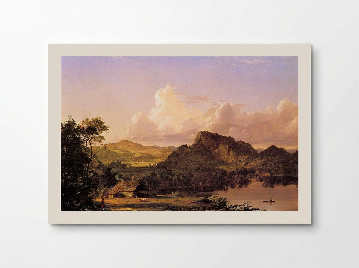 Home by the Lake - Frederic Edwin Church - Poster
