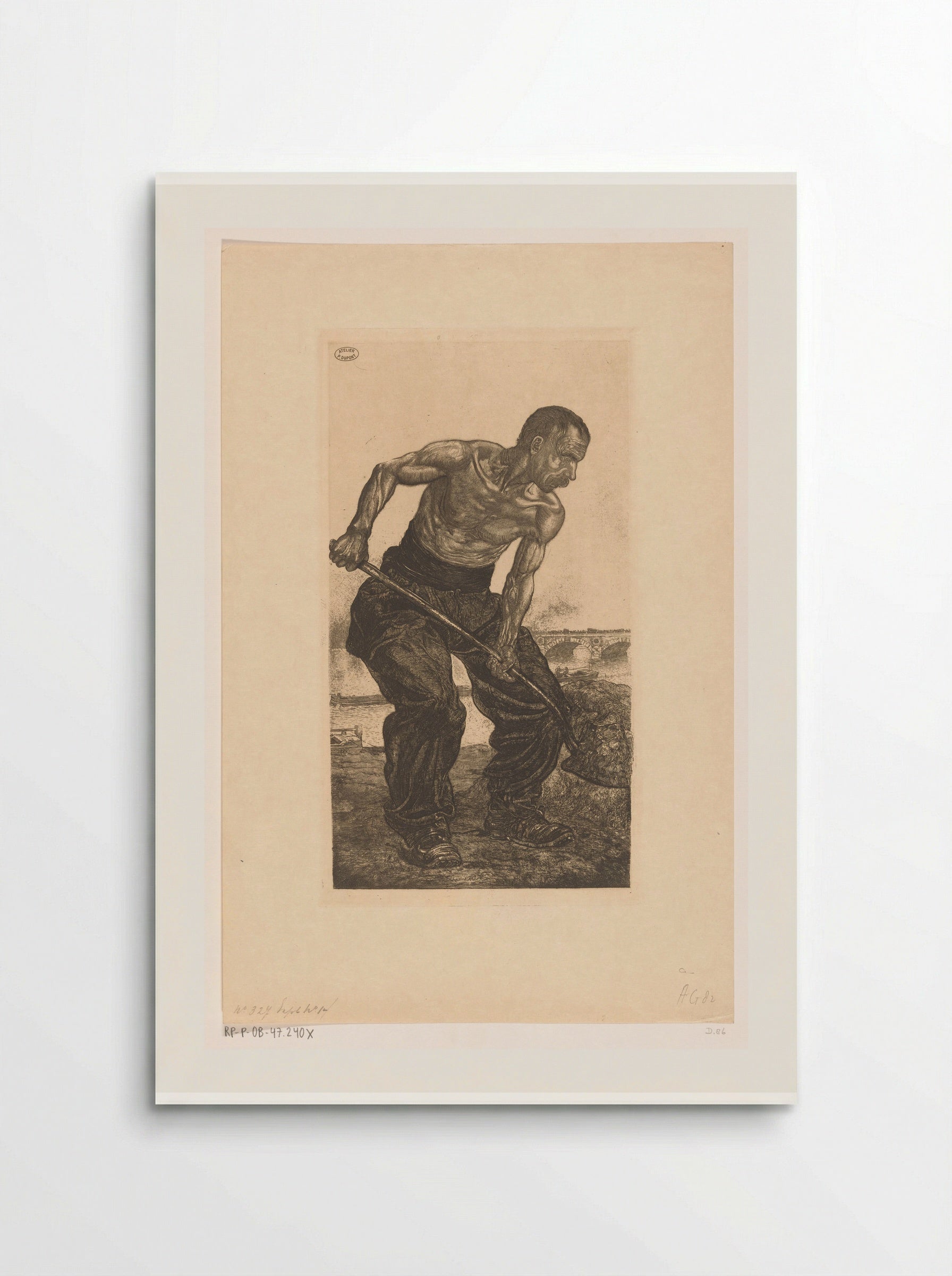 Homme de Peine - Pieter Dupont - Poster