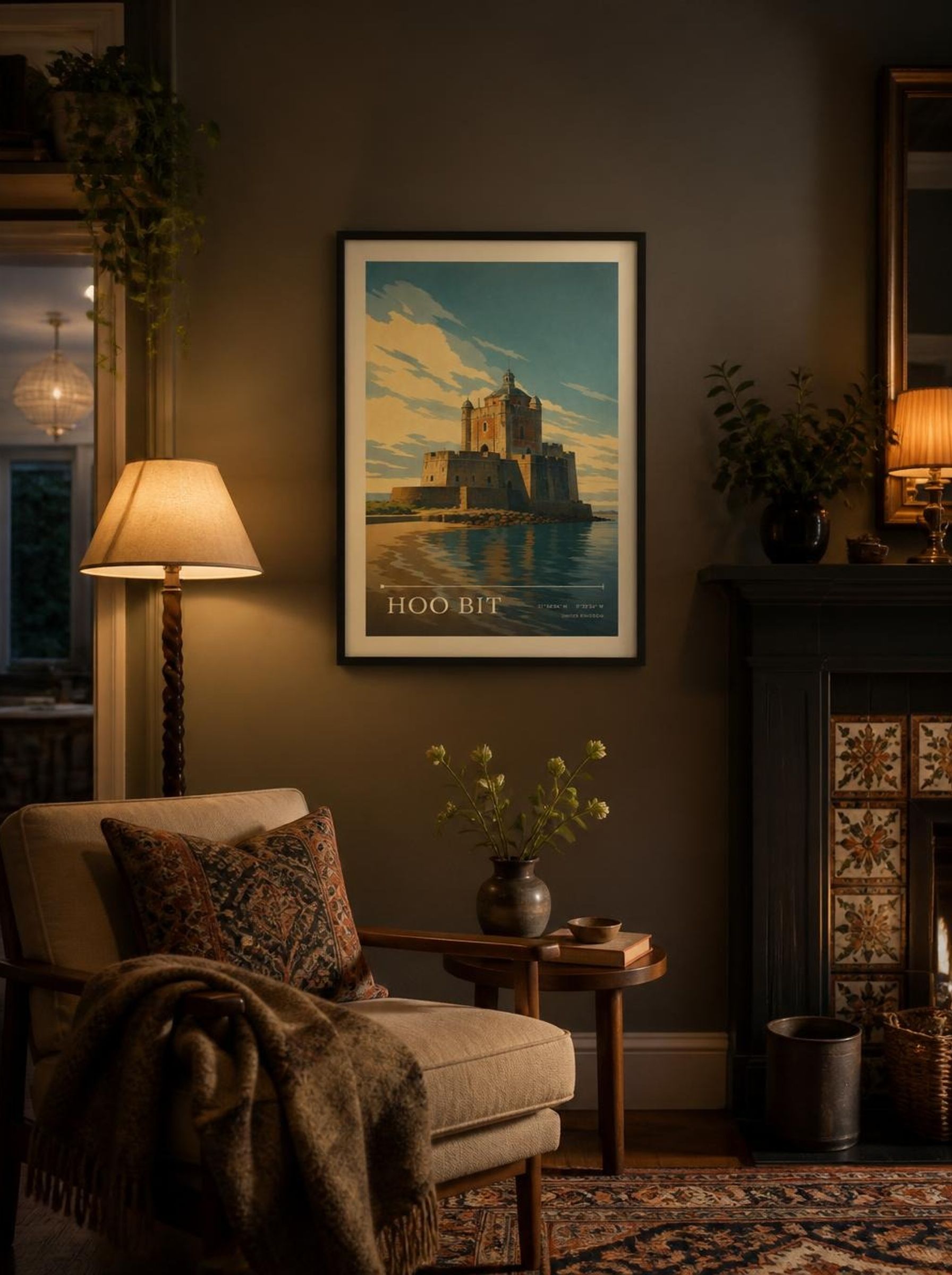 Hoo Bit United Kingdom Travel Poster - Lifestyle