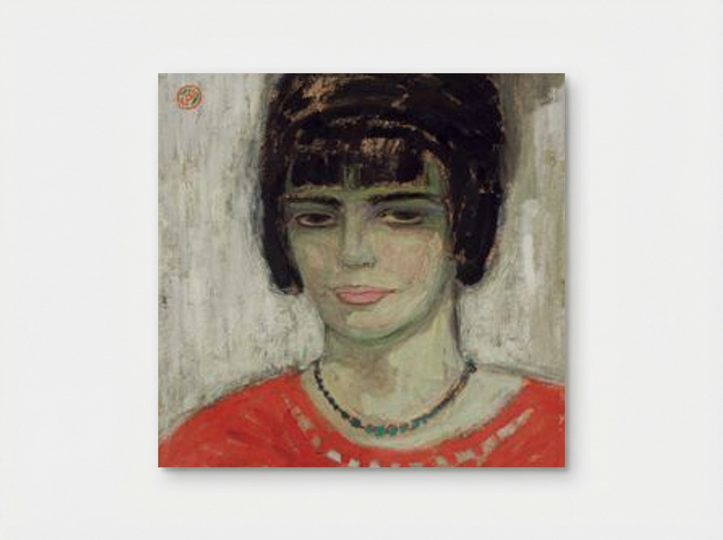 Hoofd Van Een Jonge Vrouw - Gustave de Smet - Poster