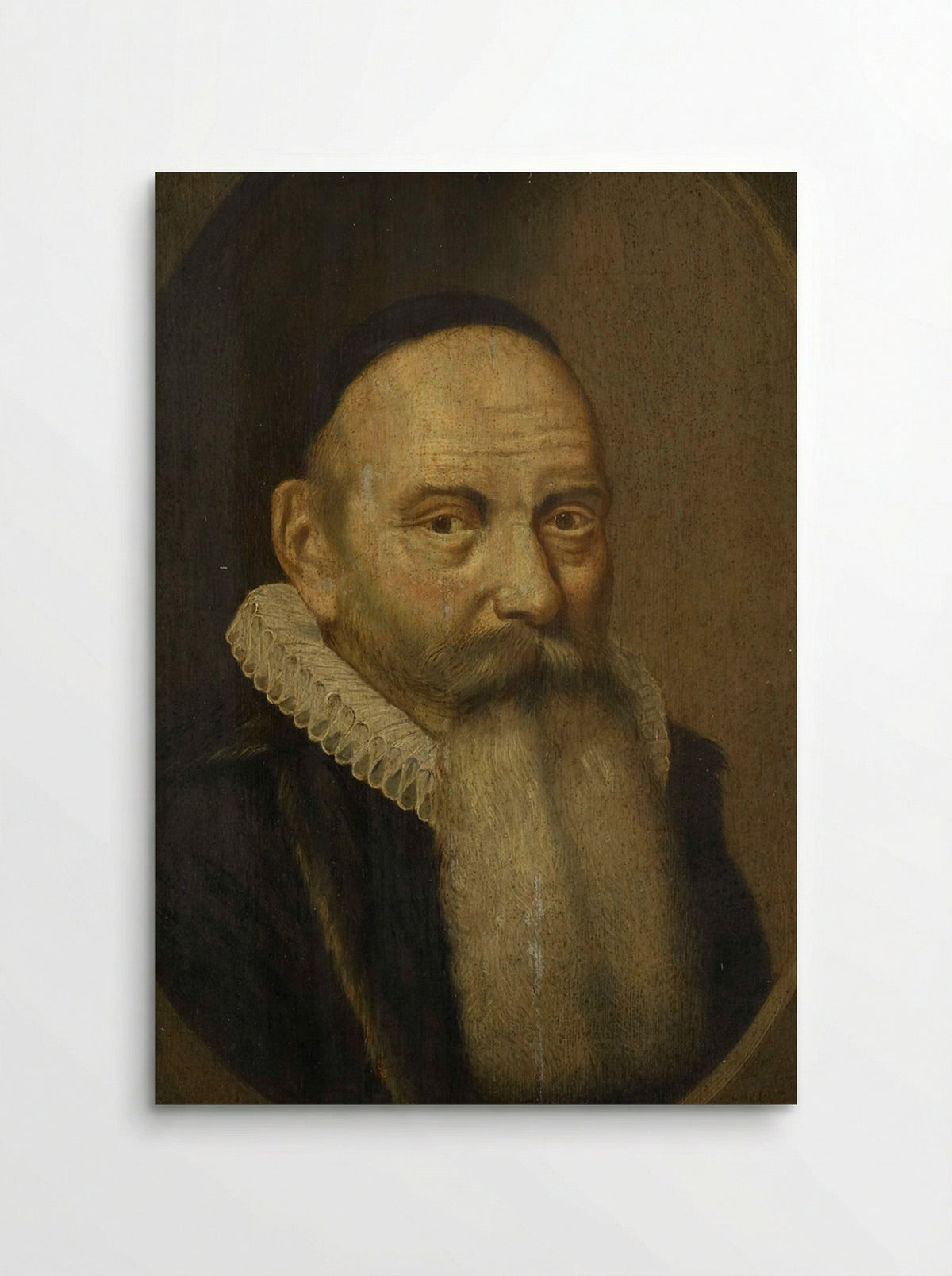 Hoofd van man met baard, in profiel naar links - Cornelis van der Voort - Poster