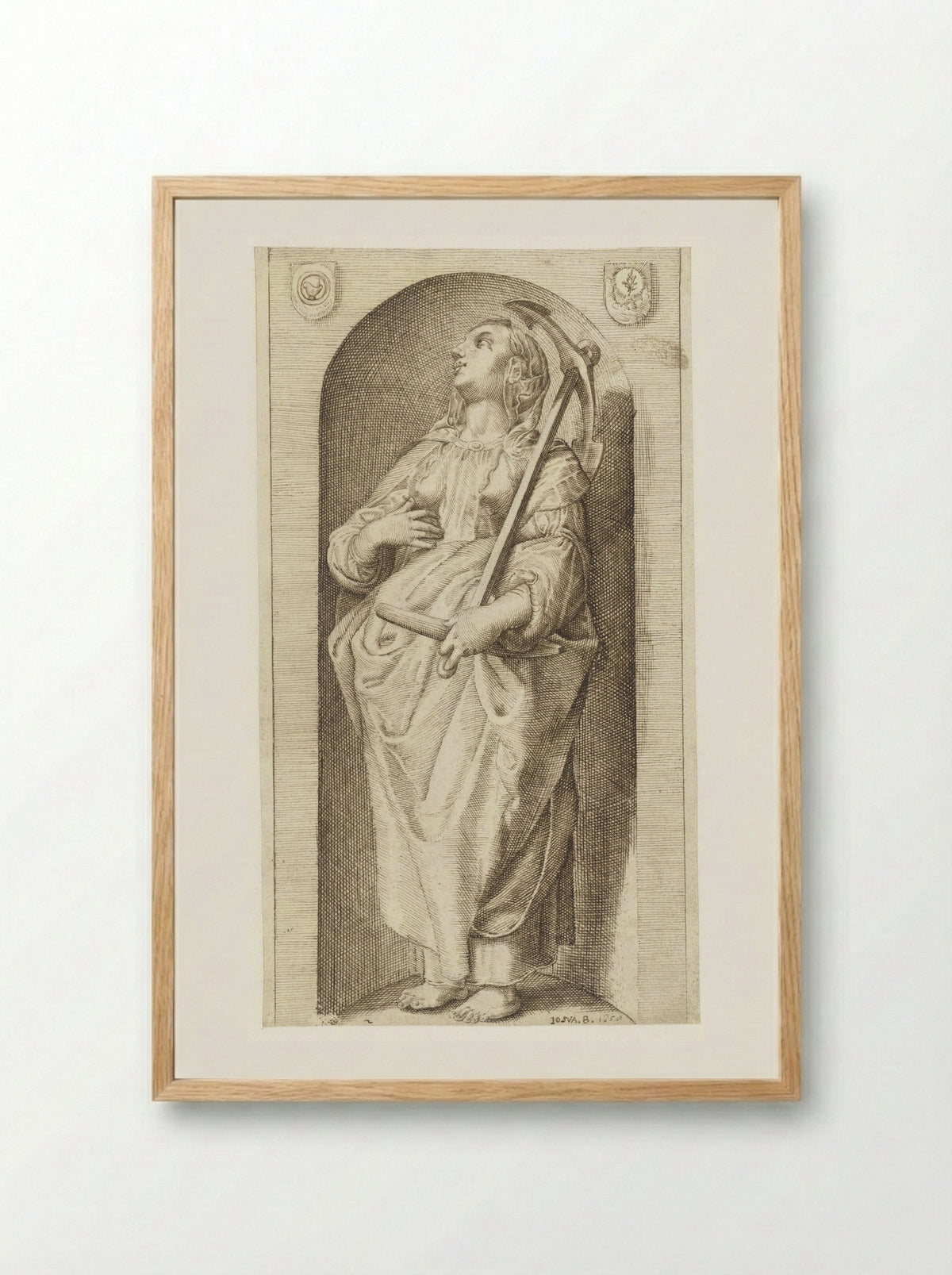 Hoop (Spes) - Jozua Breckerveld - Framed Print Wood