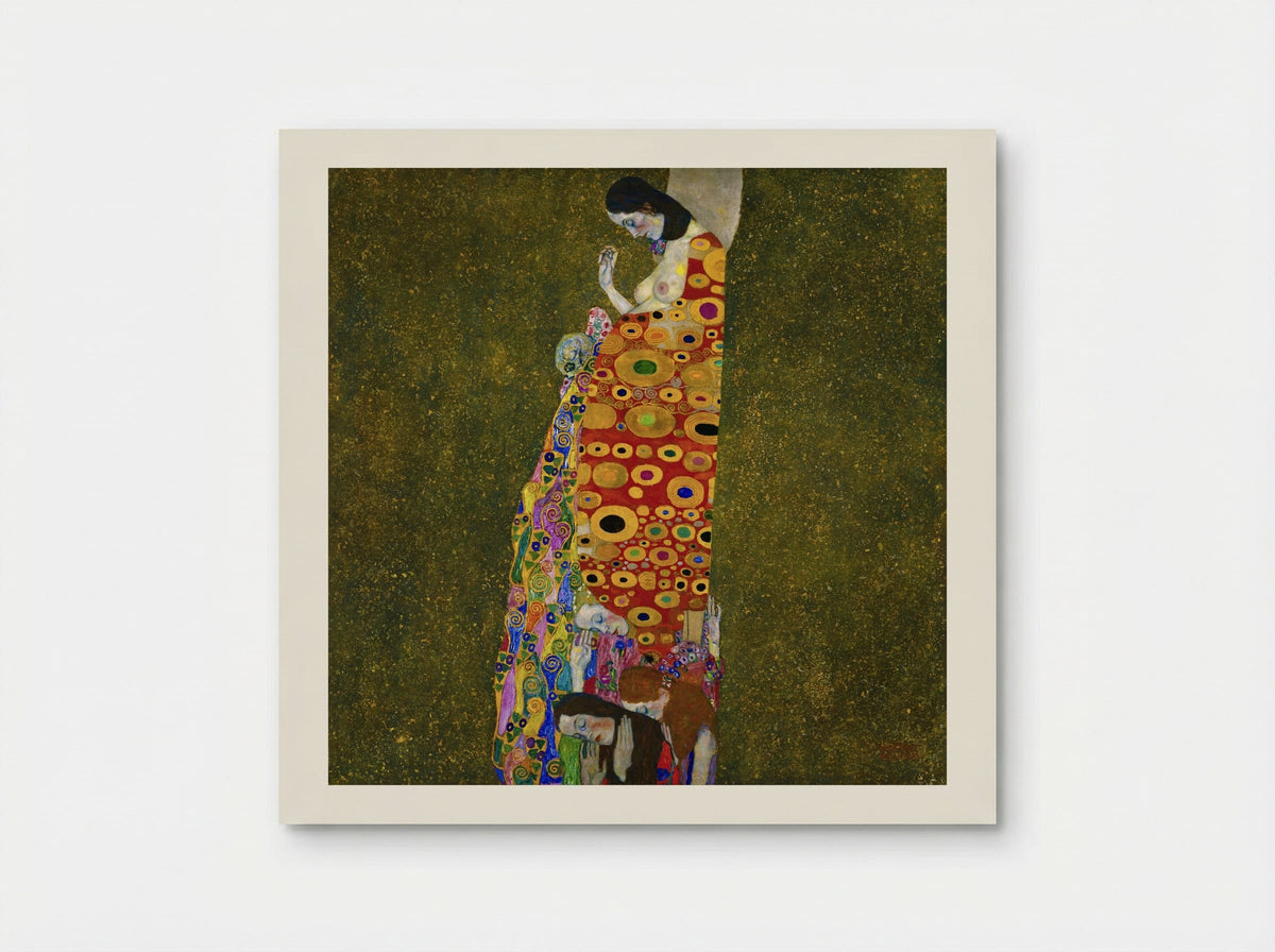 Hope II - Gustav Klimt - Poster