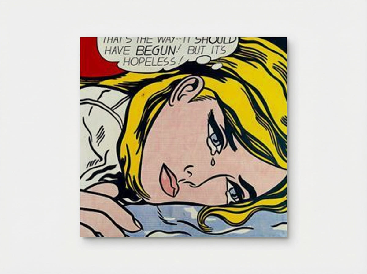 Hopeless - Roy Lichtenstein - Poster