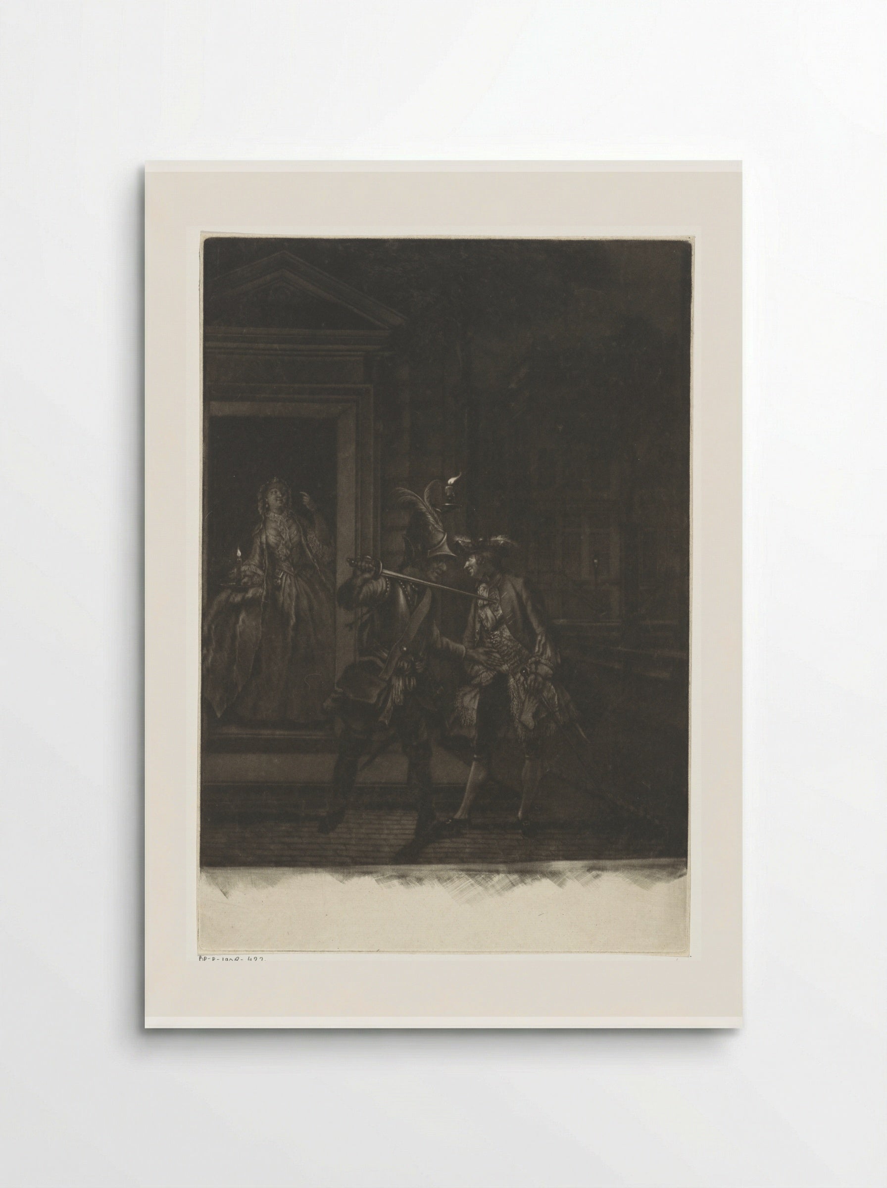 Hopman Ulrich of de bedrogen gierigheid: de omkoping - Cornelis Ploos van Amstel - Poster