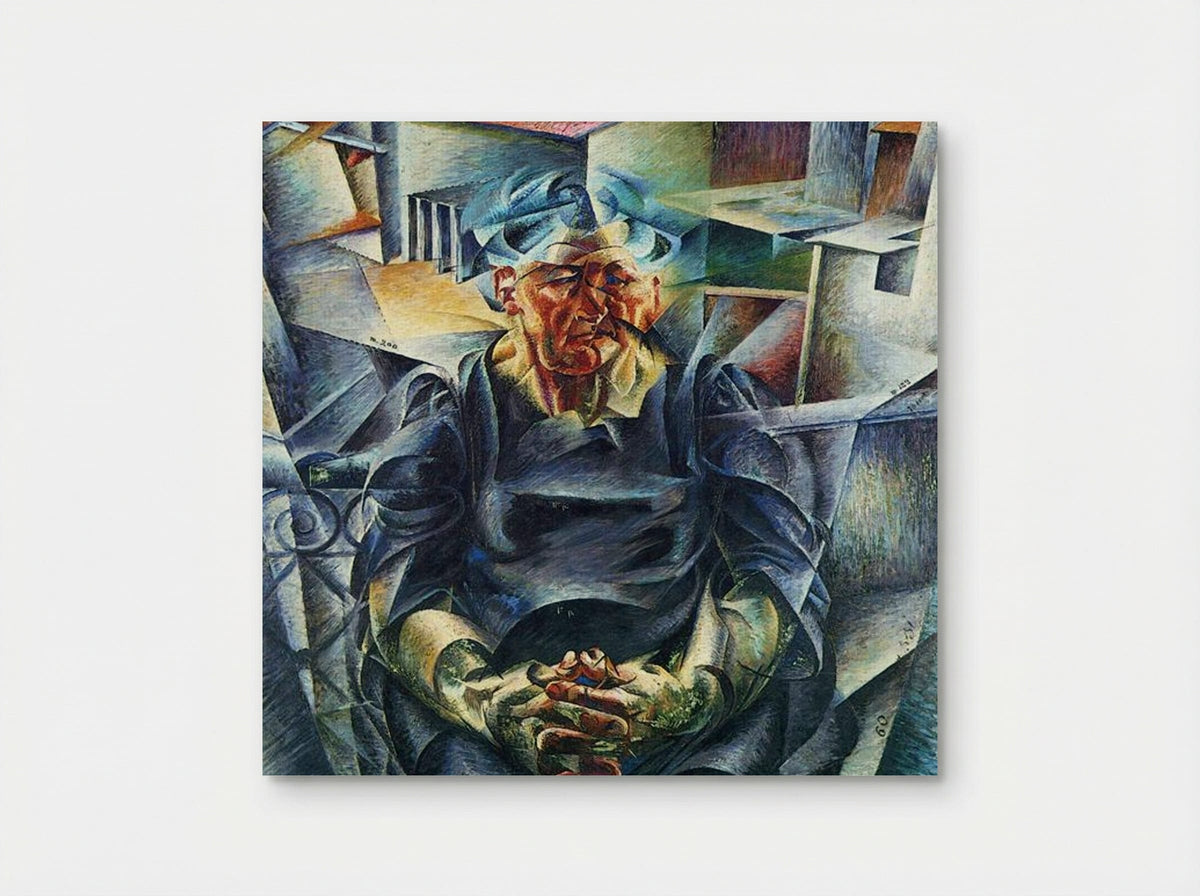 Horizontal Volumes - Umberto Boccioni - Poster