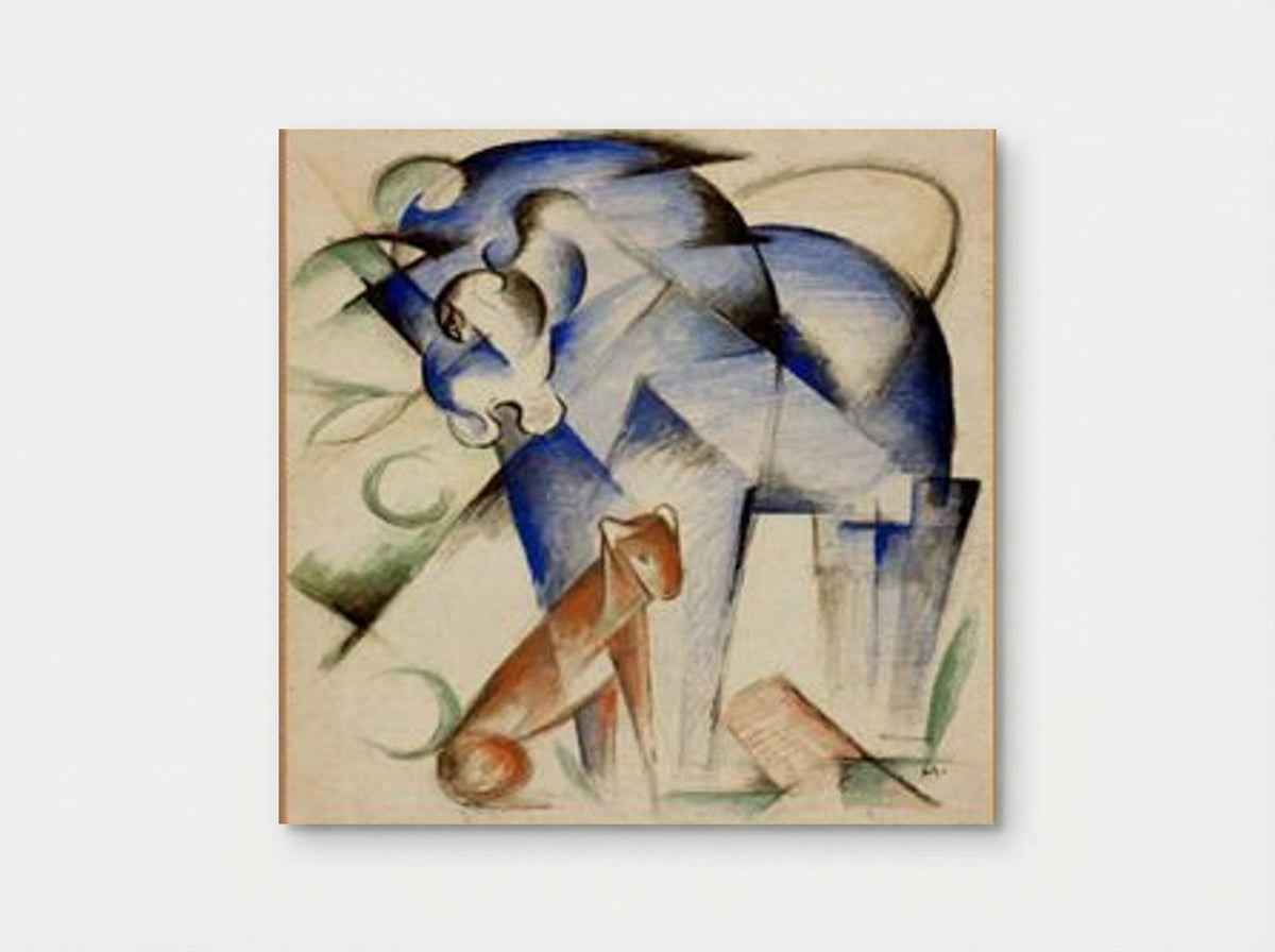Horse and Dog - Franz Marc - Poster