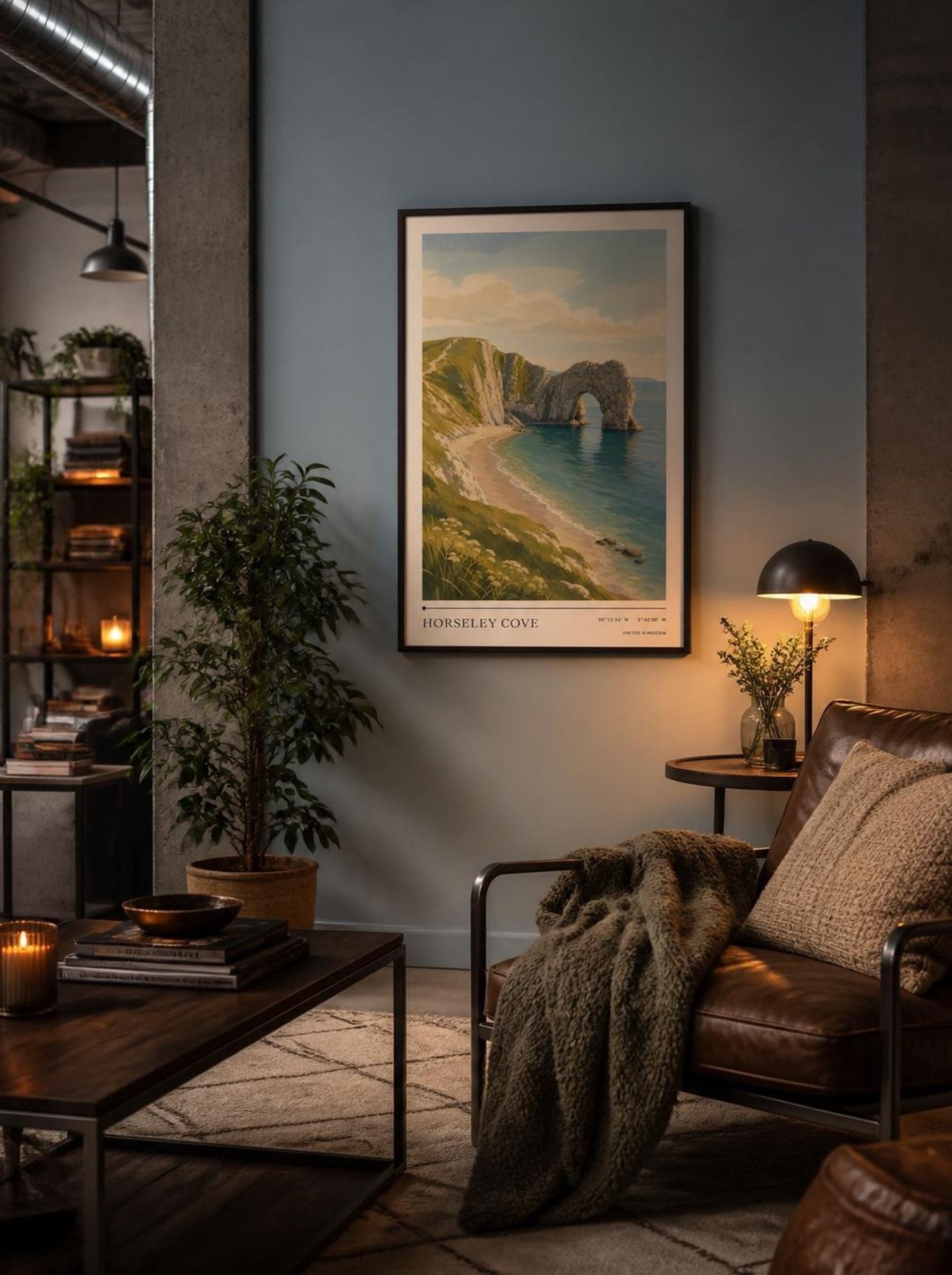 Horseley Cove United Kingdom Travel Poster - Lifestyle